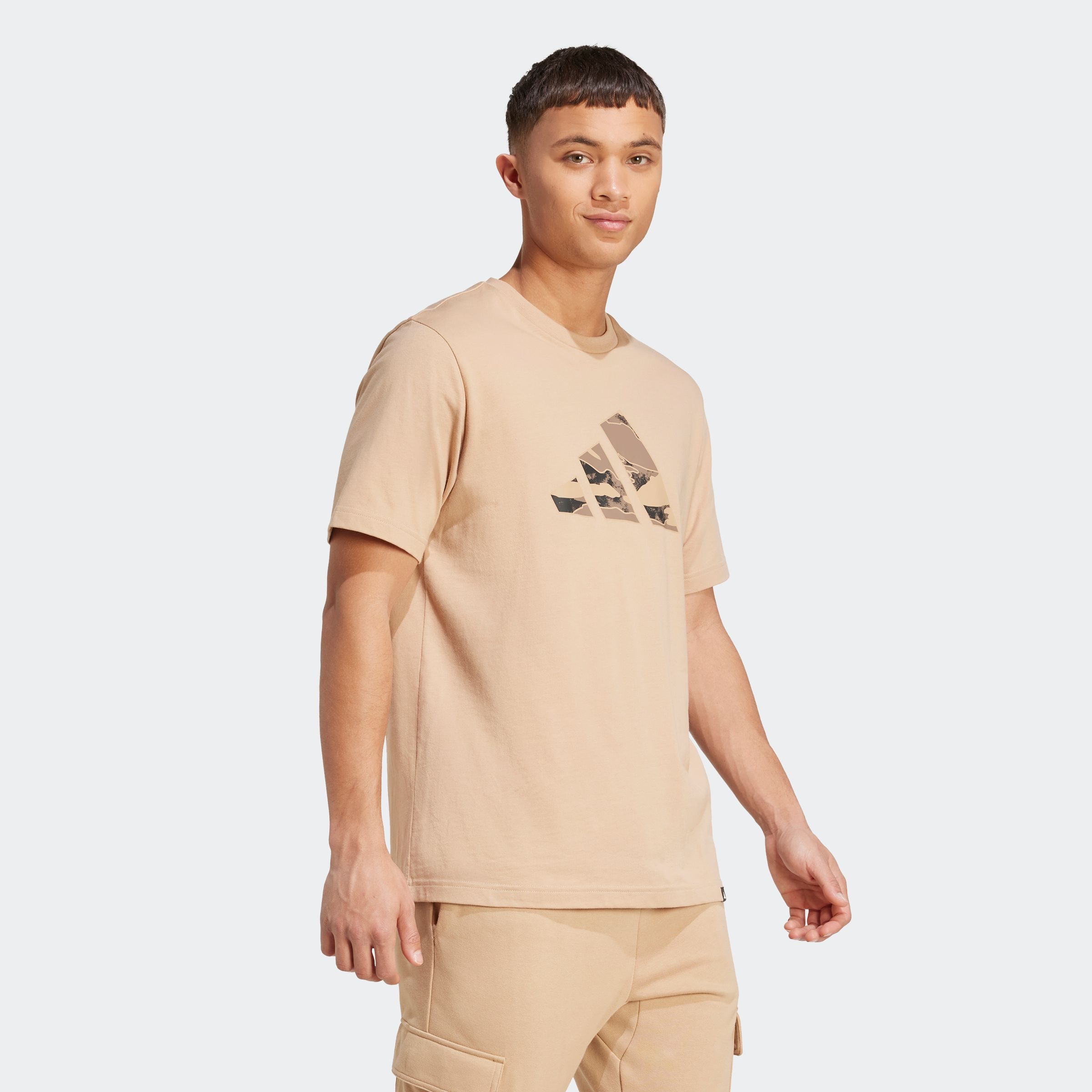 adidas Sportswear T-Shirt M CAMO LOGO T sportlicher Stil, ohne Verschluss, günstig online kaufen
