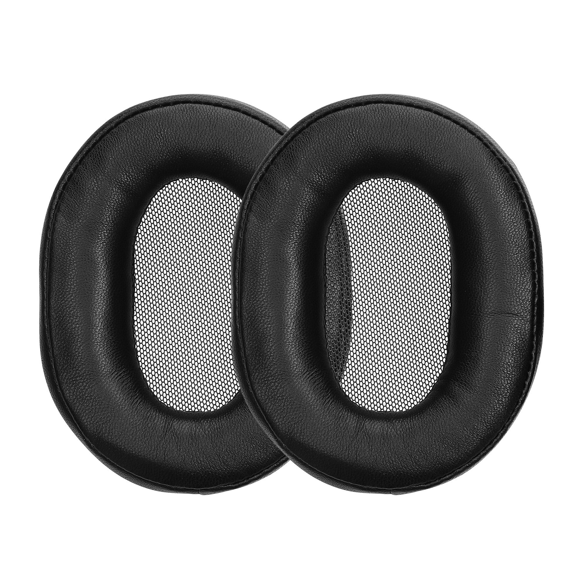 kwmobile 2x Ohr Polster für Sony MDR-1R Ohrpolster (Ohrpolster Kopfhörer - Kunstleder Polster für Over Ear Headphones)