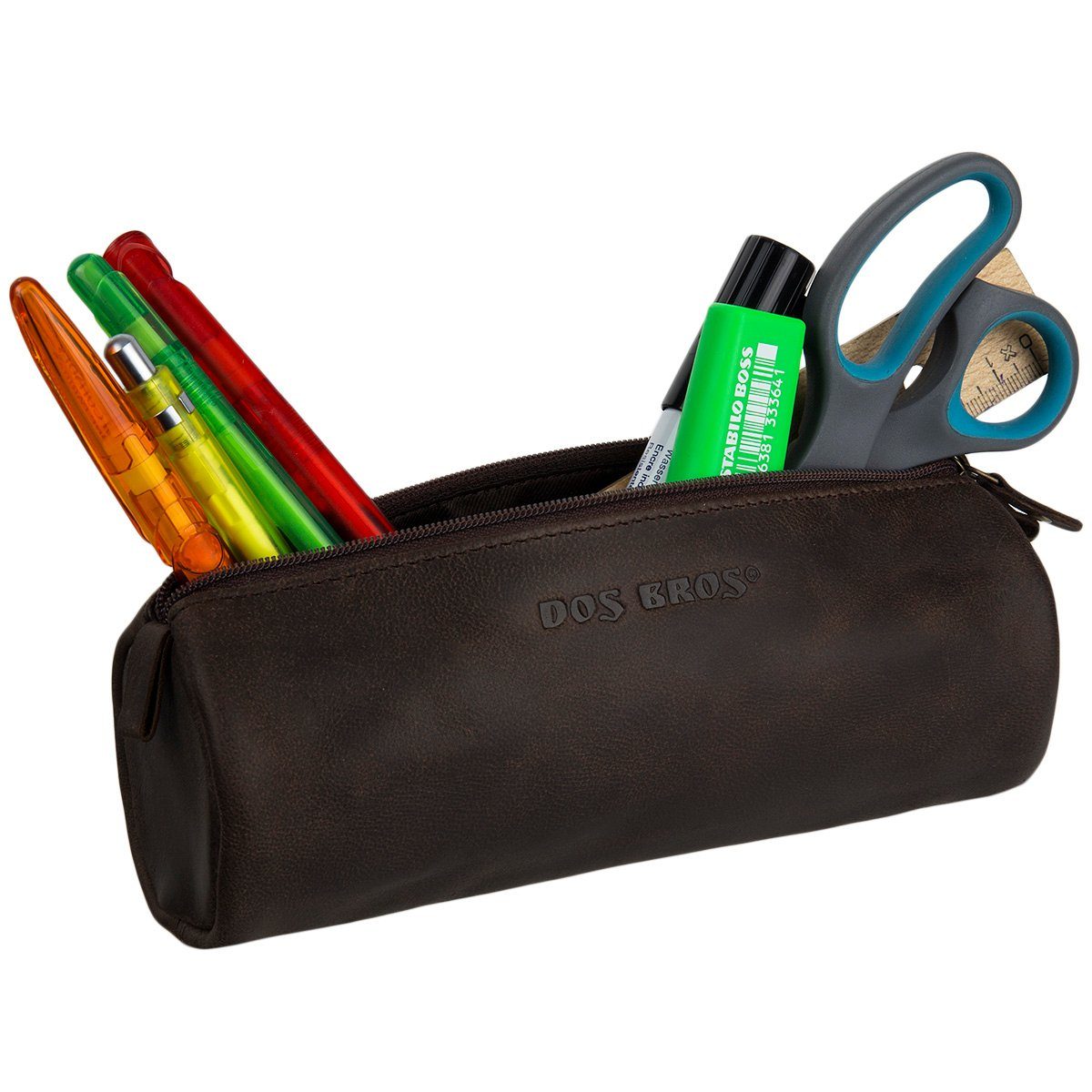 Stift Dos Bros Federmäppchen Etui Leder Schlampermäppchen DB-027-25 Mäppchen