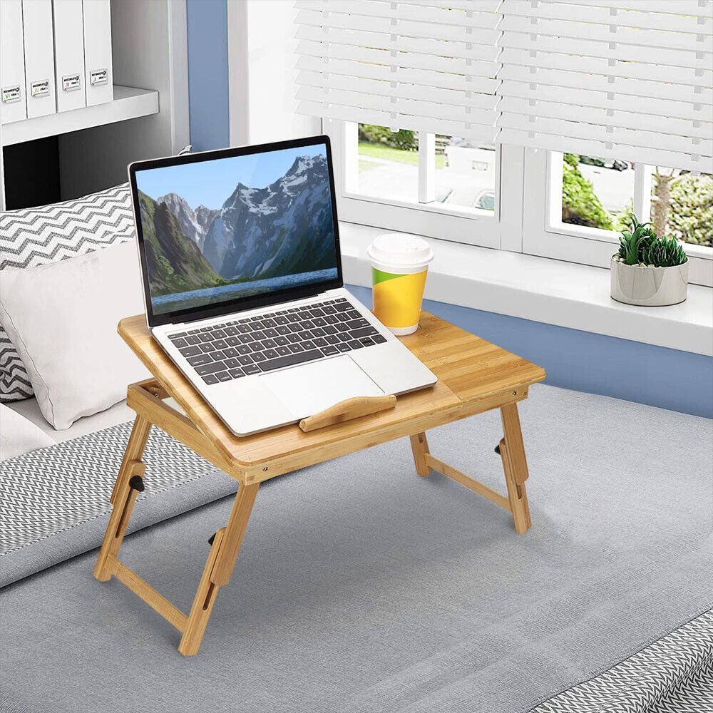 Youyijia Computertisch Laptoptisch 50x30cm Laptop Tisch Betttisch Laptop – Bild 5 von 5
