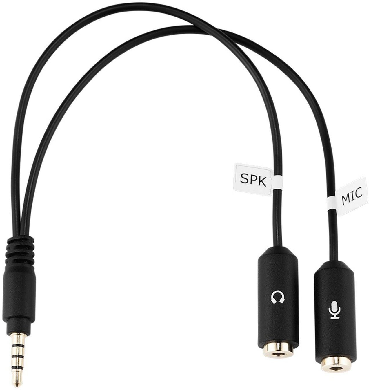 Mikrofon Wavo 3,5mm Kabelweiche