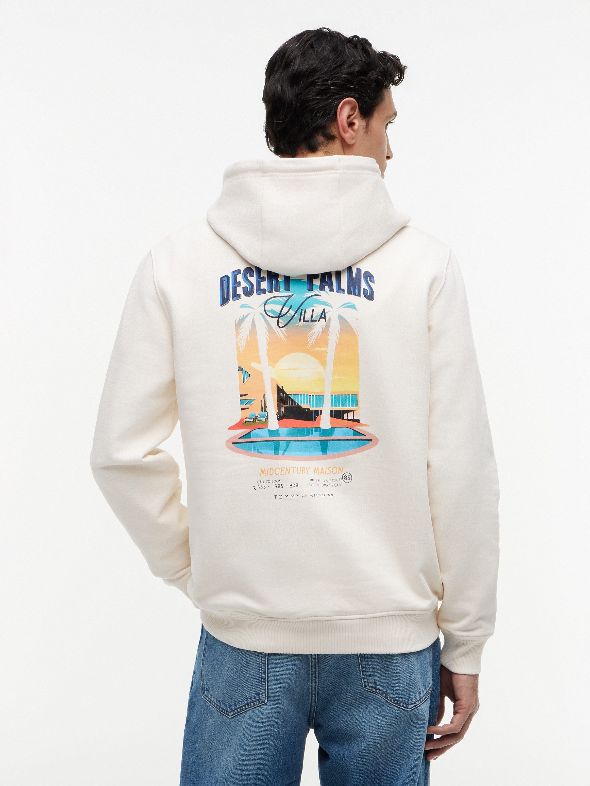 Tommy Hilfiger Hoodie SUMMER BACK GRAPHIC HOODIE