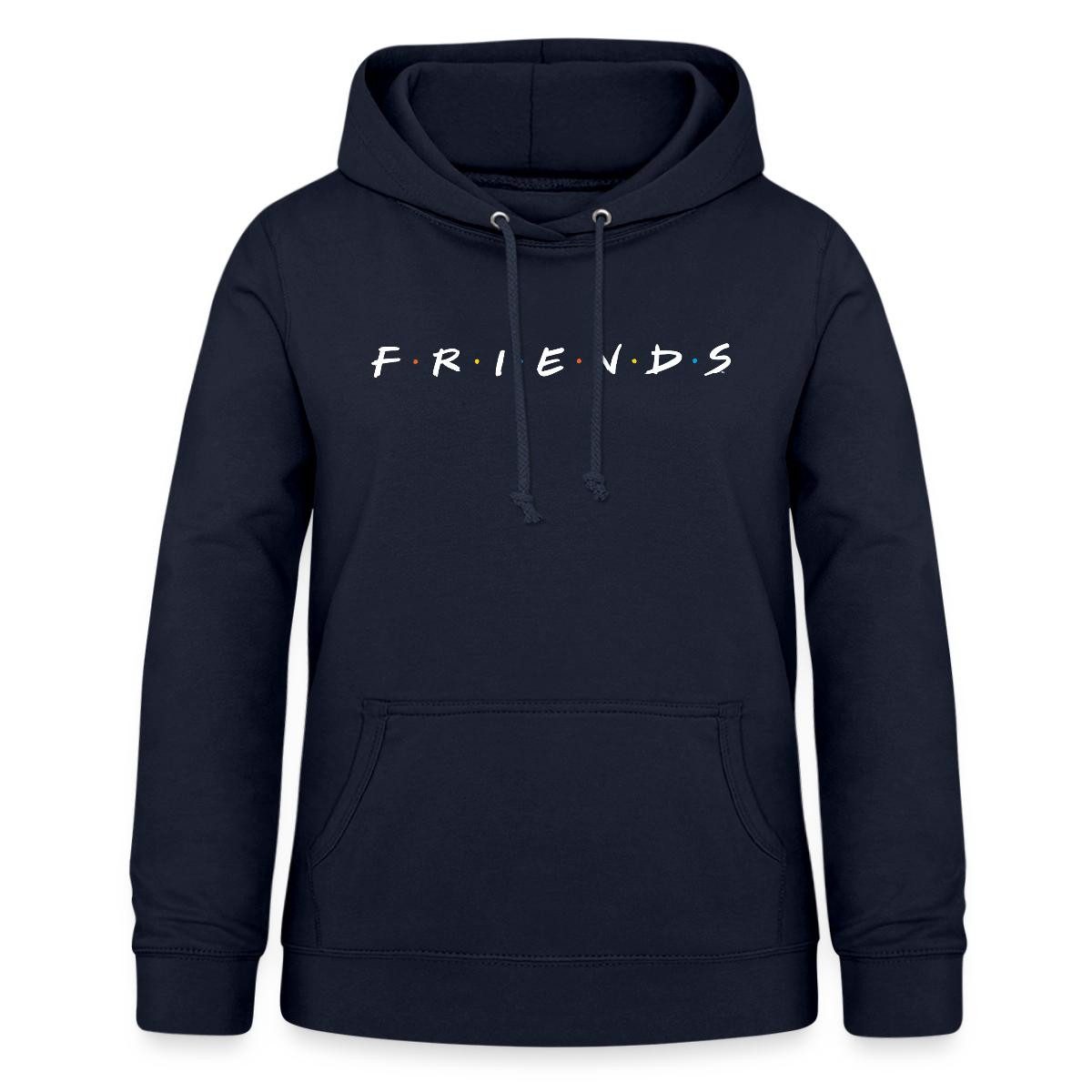 Spreadshirt Hoodie Friends Logo Damen Hoodie (1-tlg) günstig online kaufen
