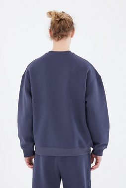 COFI Casuals Sweatshirt Basic Sweatshirt Oversize Fit Pullover Unisex