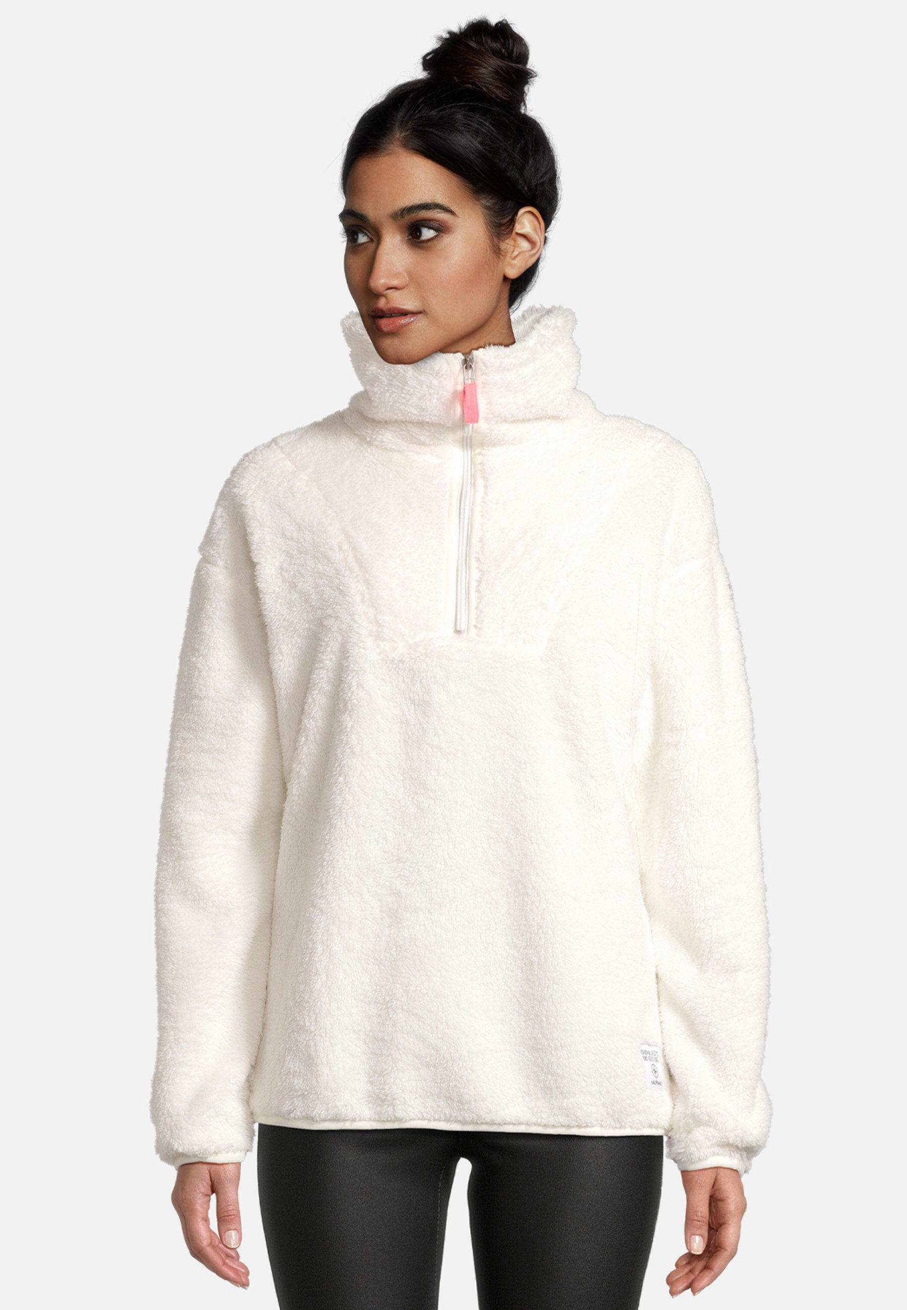 salzhaut Fleecepullover Nevel Damen Leicht tailliert günstig online kaufen