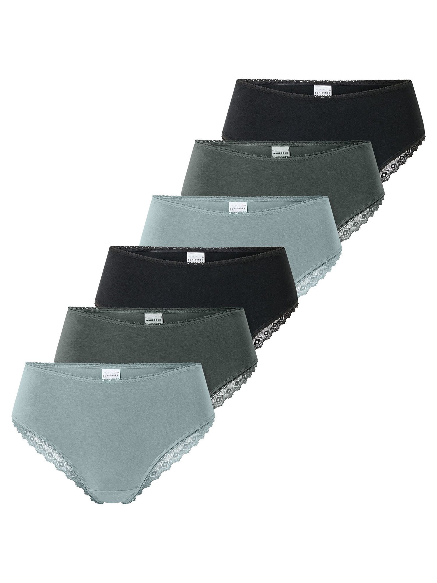 Schiesser Brasilslip Modern Multipacks (6-St) Brasilian Slip, Brasil Slip, Midislip