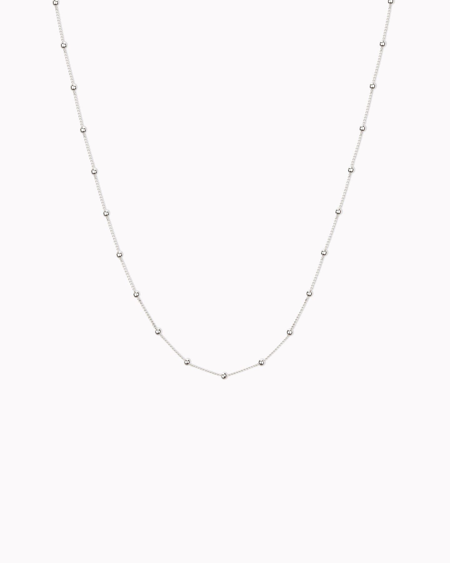 lille mus Silberkette Kette 'Kugeln' 925 Silber / vergoldet günstig online kaufen