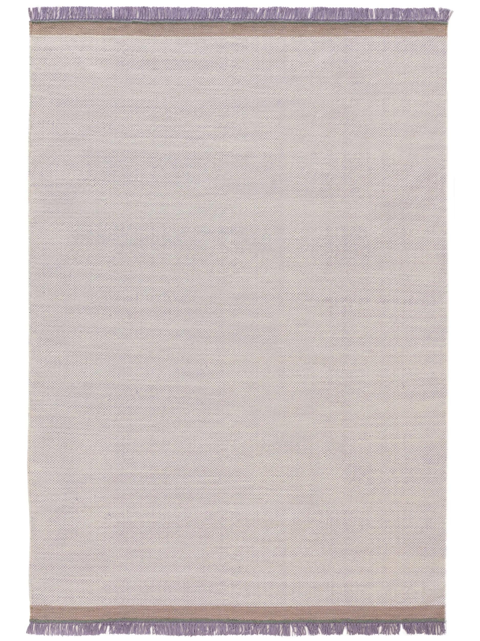 benuta Wollteppich Karla, rechteckig, Höhe: 5 mm, Wolle, Teppich Wohnzimmer, Schlafzimmer, Esszimmer, Flur, Hygge