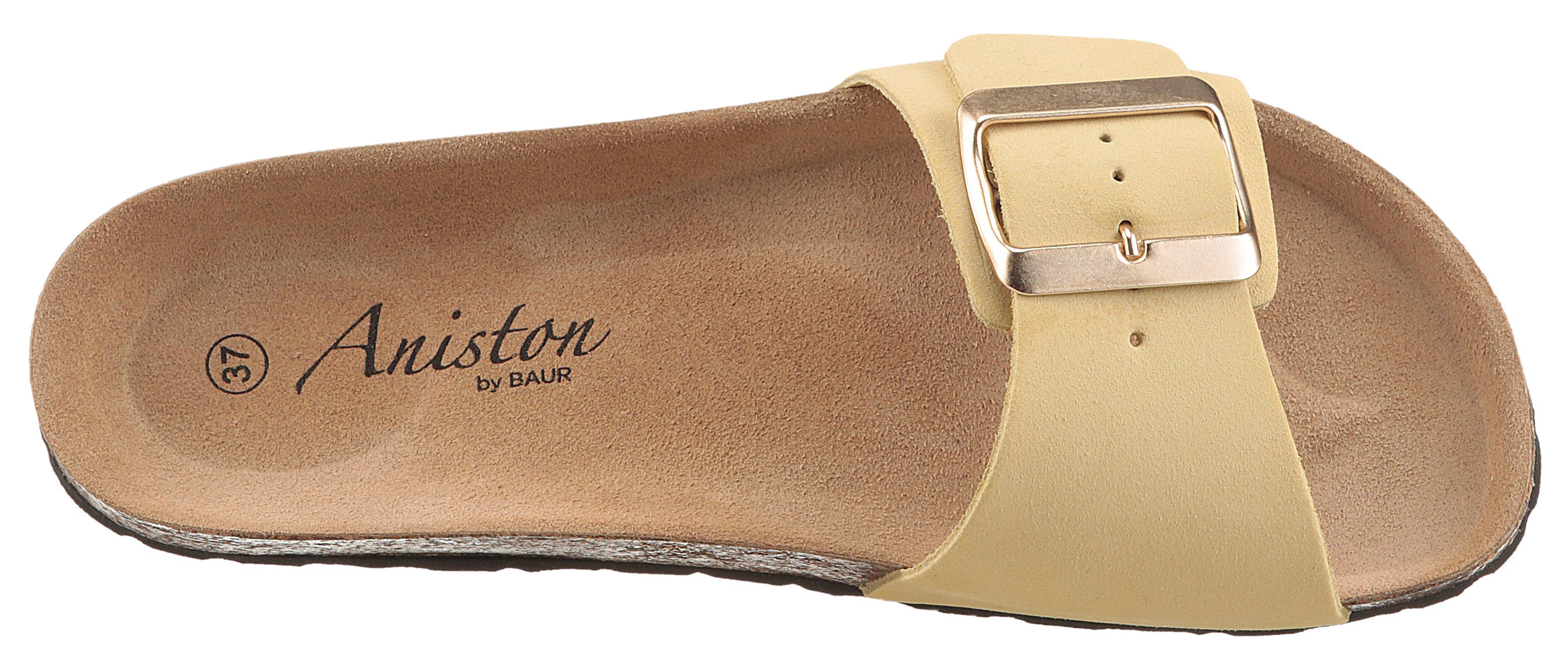 Aniston SHOES Pantolette Hausschuh, Sommerschuh, Schlappen - NEUE KOLLEKTION