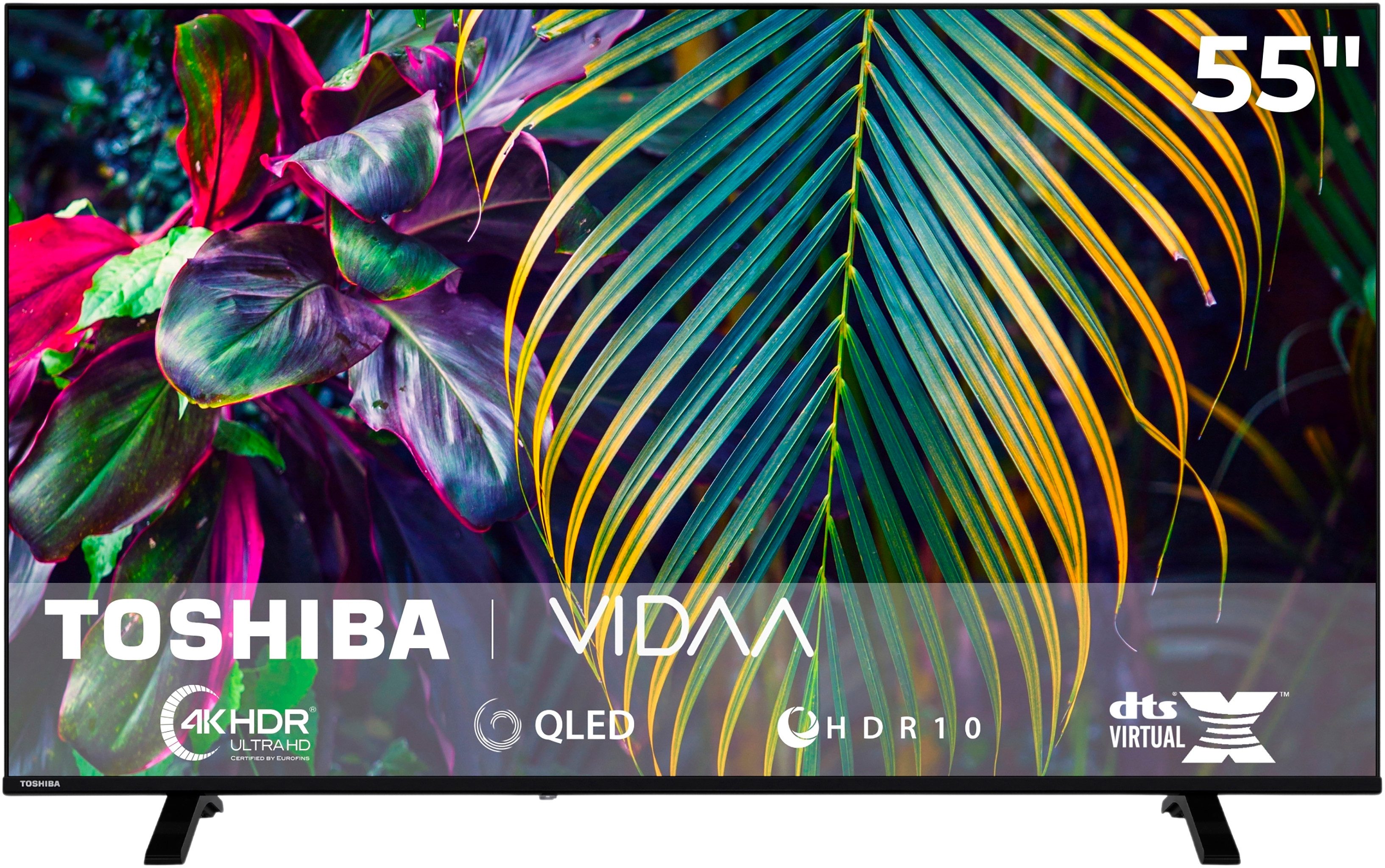 Toshiba 55QV1563DDW LED-Fernseher (139 cm/55 Zoll, 4K Ultra HD, Smart-TV)