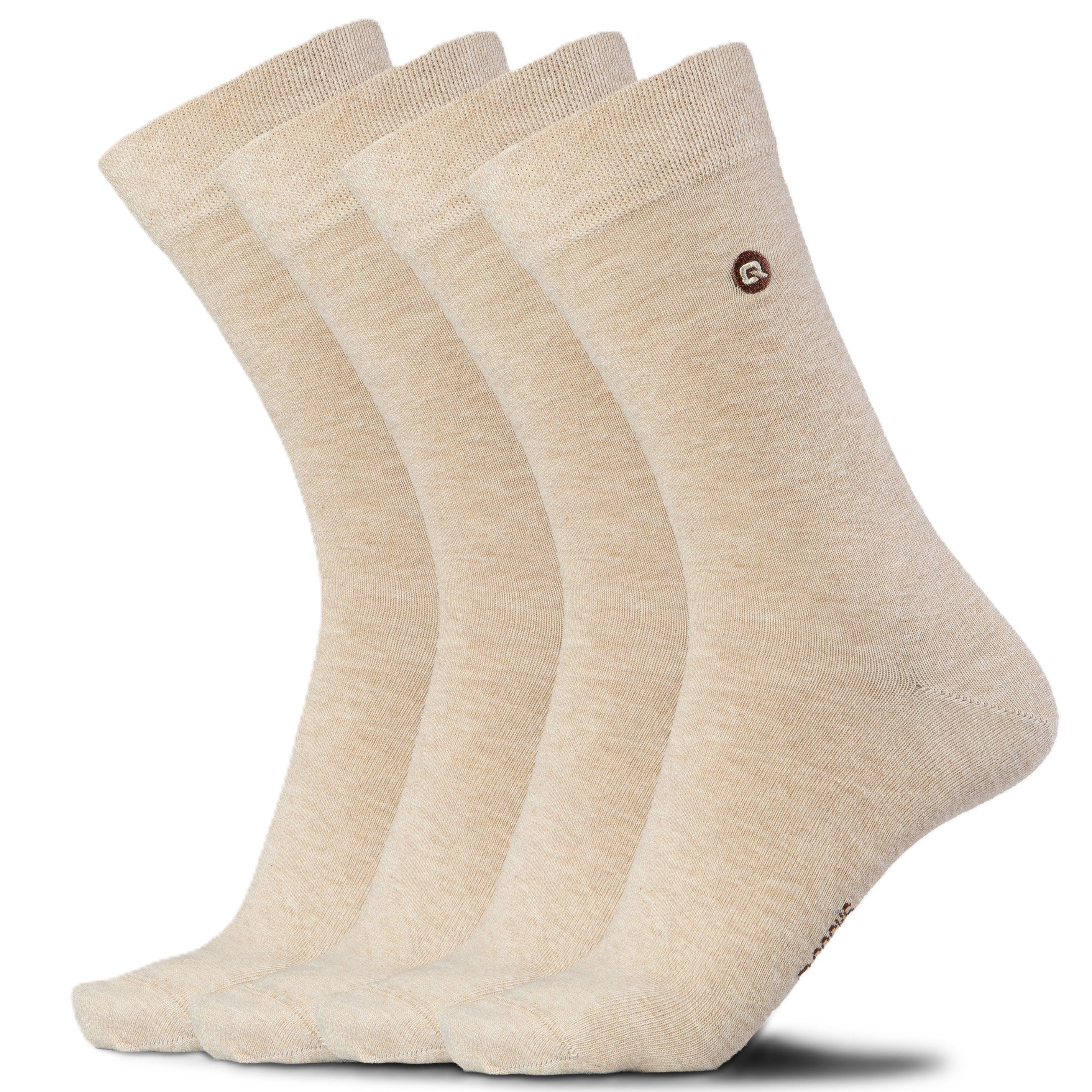 QSOCKS Businesssocken Herrensocken Komfortbund 100% Baumwolle günstig online kaufen