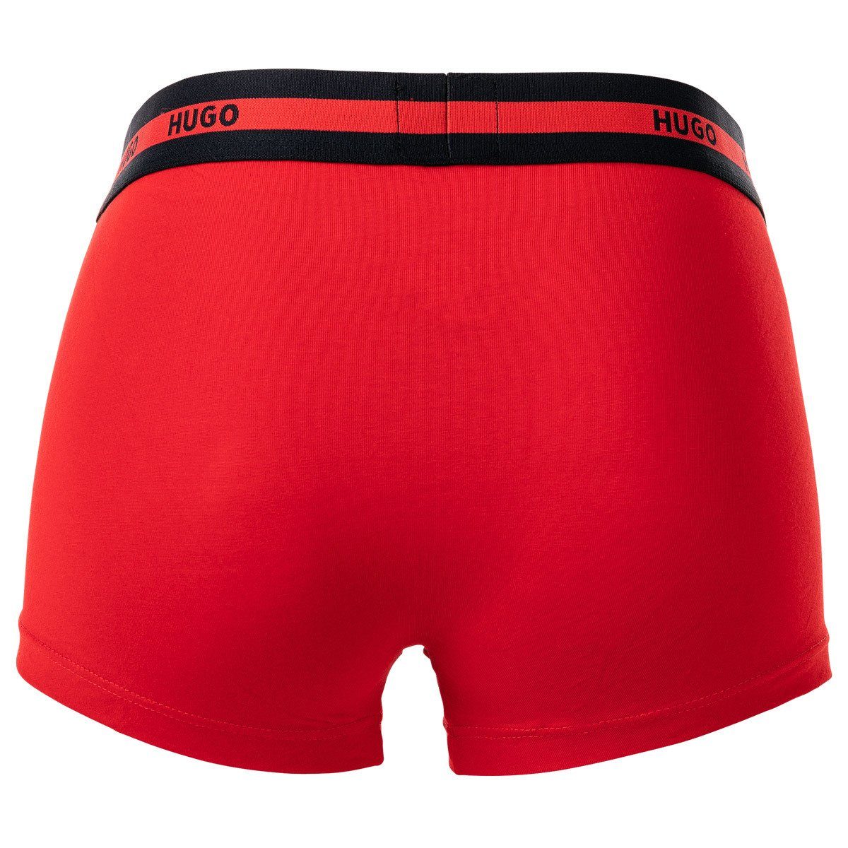 Boxer Twin Herren Trunks Rot Pack Shorts, Boxer - HUGO 2er Pack