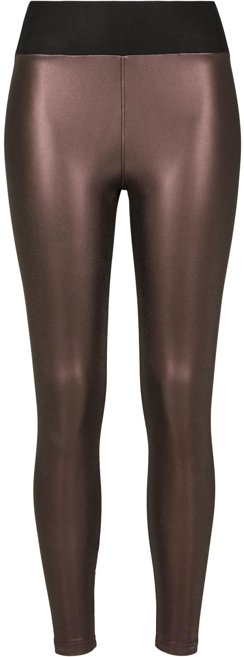 URBAN CLASSICS Leggings Ladies Faux Leather High Waist Leggings XS bis 5XL