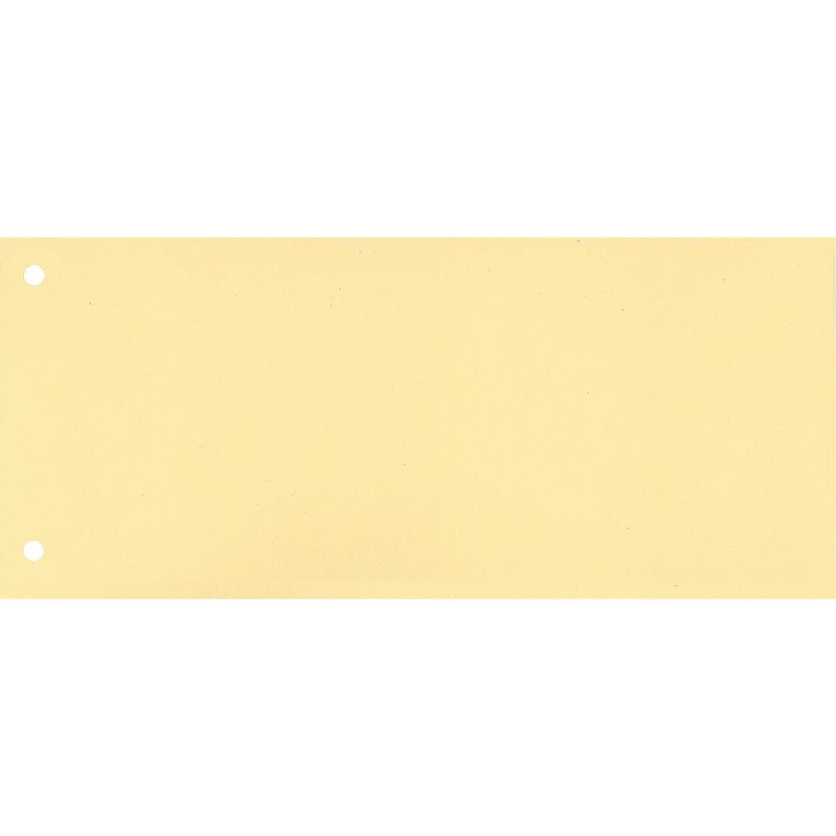 Soennecken Trennstreifen Trennstreifen Kurz 225x105cm 160g gelb 100 St./Pack.