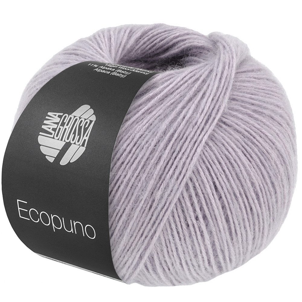 LANA GROSSA ECOPUNO Häkelwolle, 215 m (superweiches Ganzjahresgarn aus Baumwolle mit Merino und Baby Alpaka), 50 g