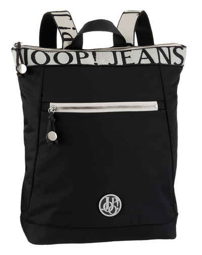 Joop Jeans Cityrucksack lietissimo elva backpack lvz, mit Logo Schriftzug auf den Trageriemen