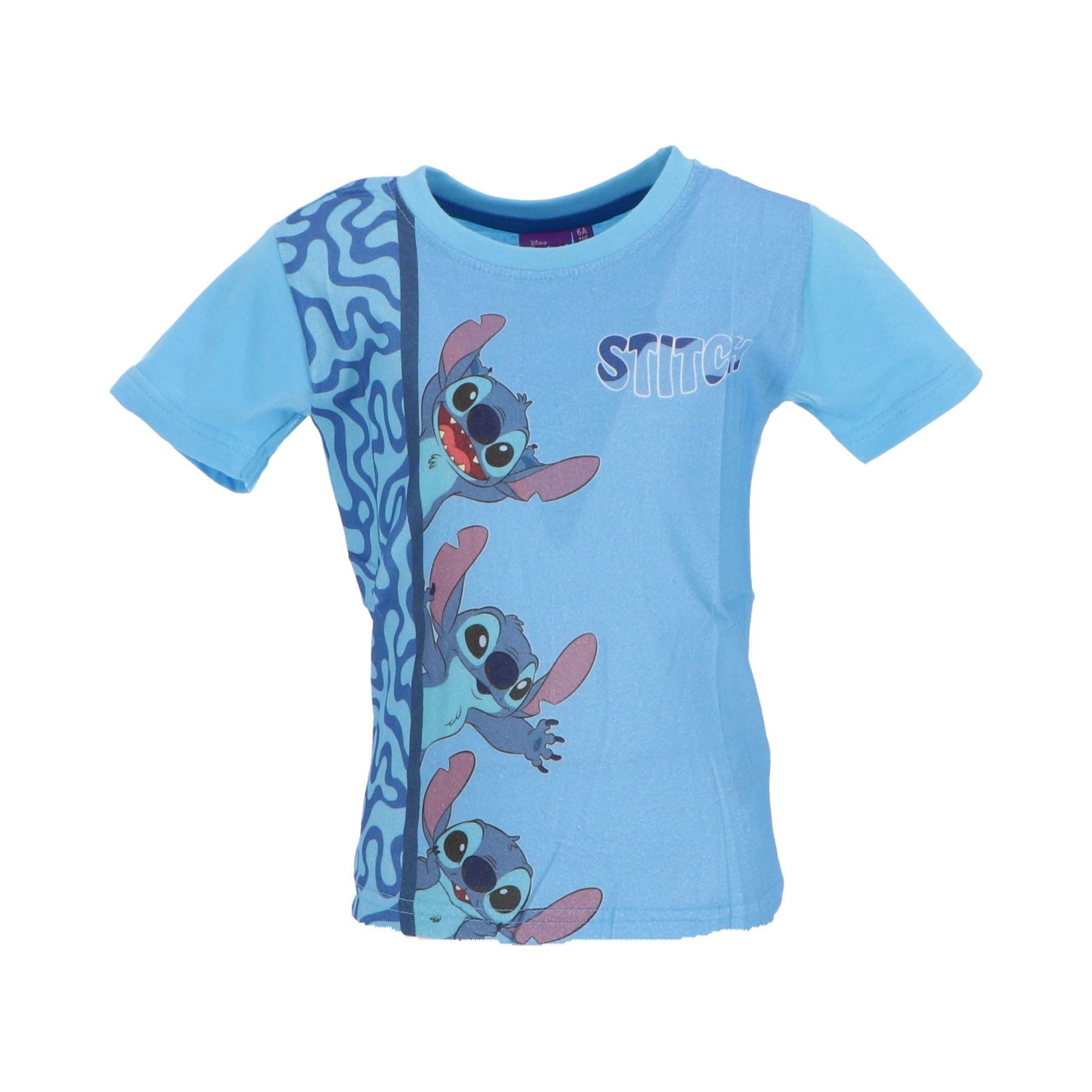 Lilo & Stitch T-Shirt Lilo & Stitch kurzärmeliges Kinder T-Shirt aus weicher Baumwolle