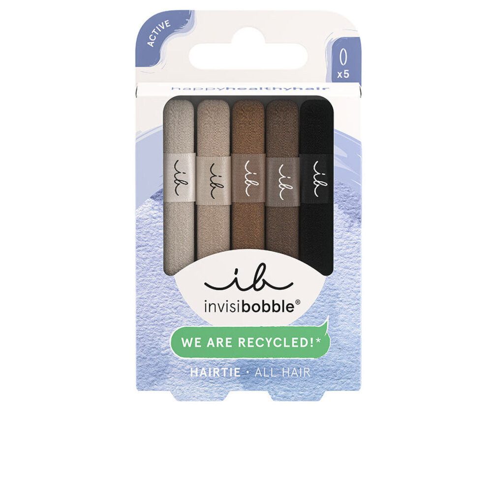 invisibobble Haarklemme HAIR TIE Mocha 5 Stück