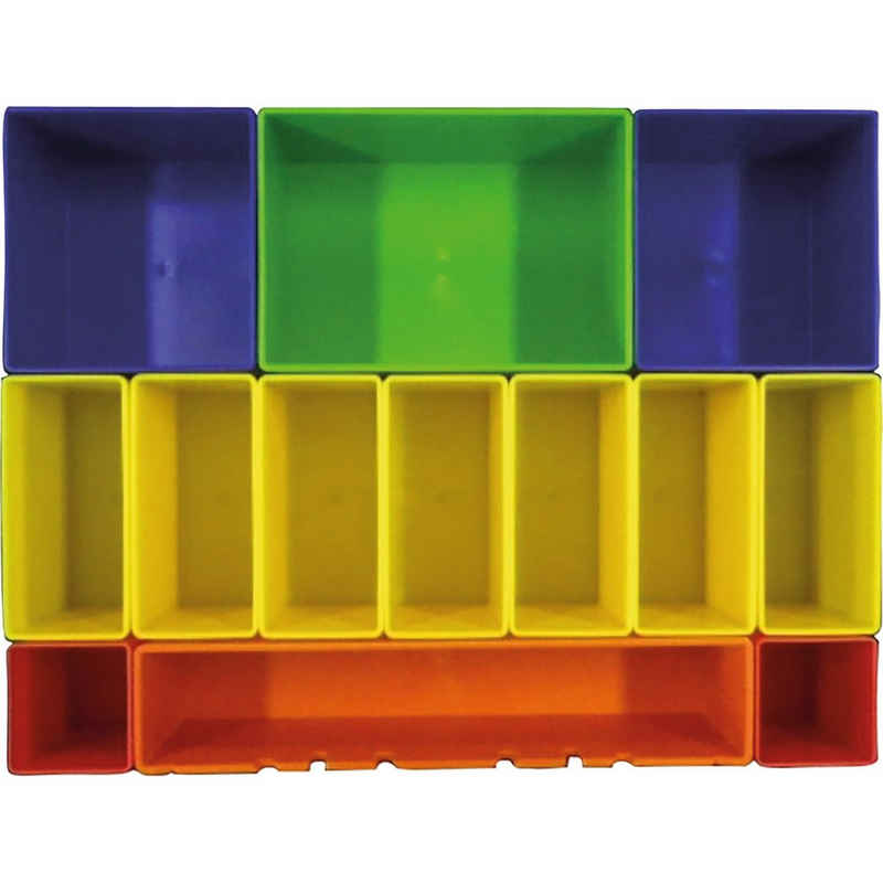 Makita Werkzeugbox Boxeneinsatz mit farbigen Boxen P-83652