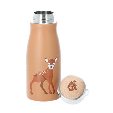 Isolierflasche Baby Deer Reh 300 ml doppelwandig braun