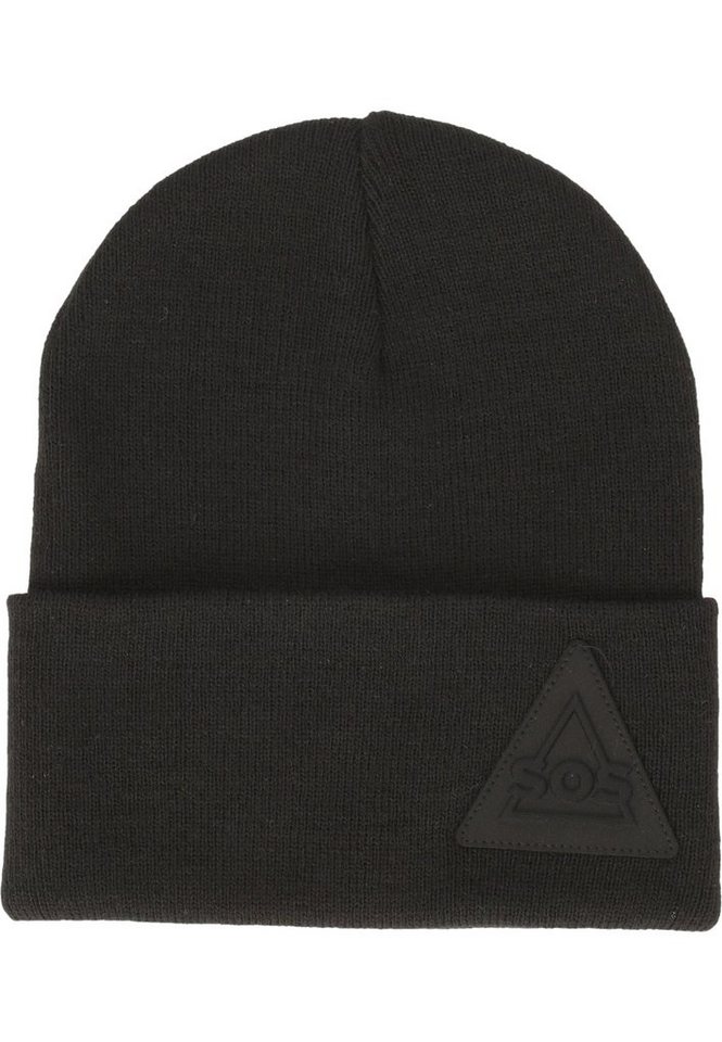 SOS Beanie Caucasus mit stylischem Umschlag