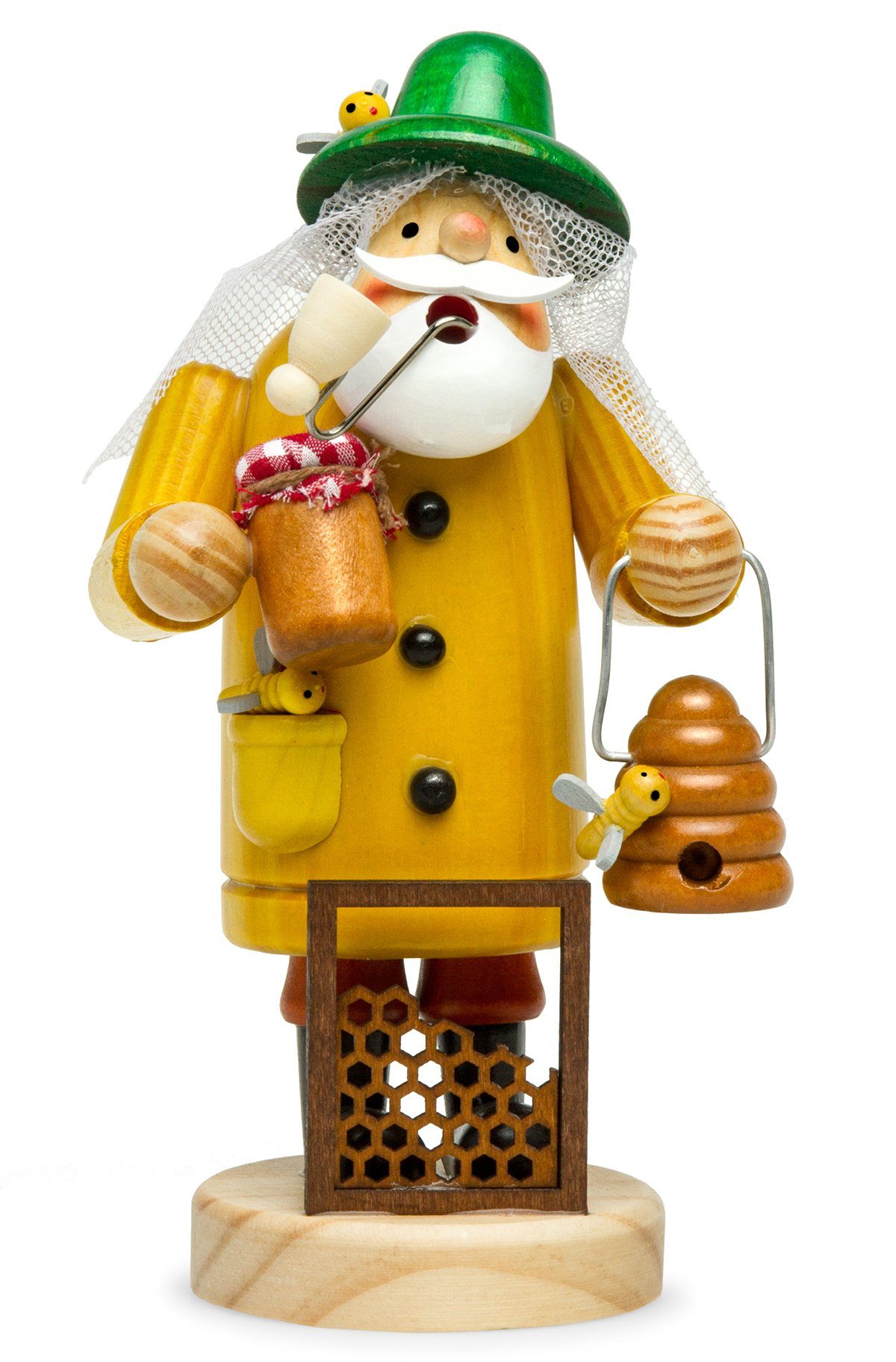 SIKORA Weihnachtsfigur RM-A Räuchermännchen aus Holz günstig online kaufen