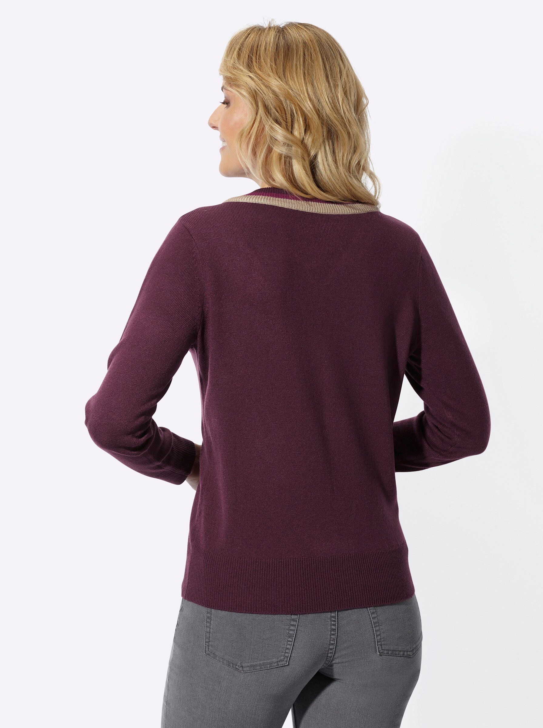 Sieh an! Strickpullover Langarm-Pullover Langarm Jersey