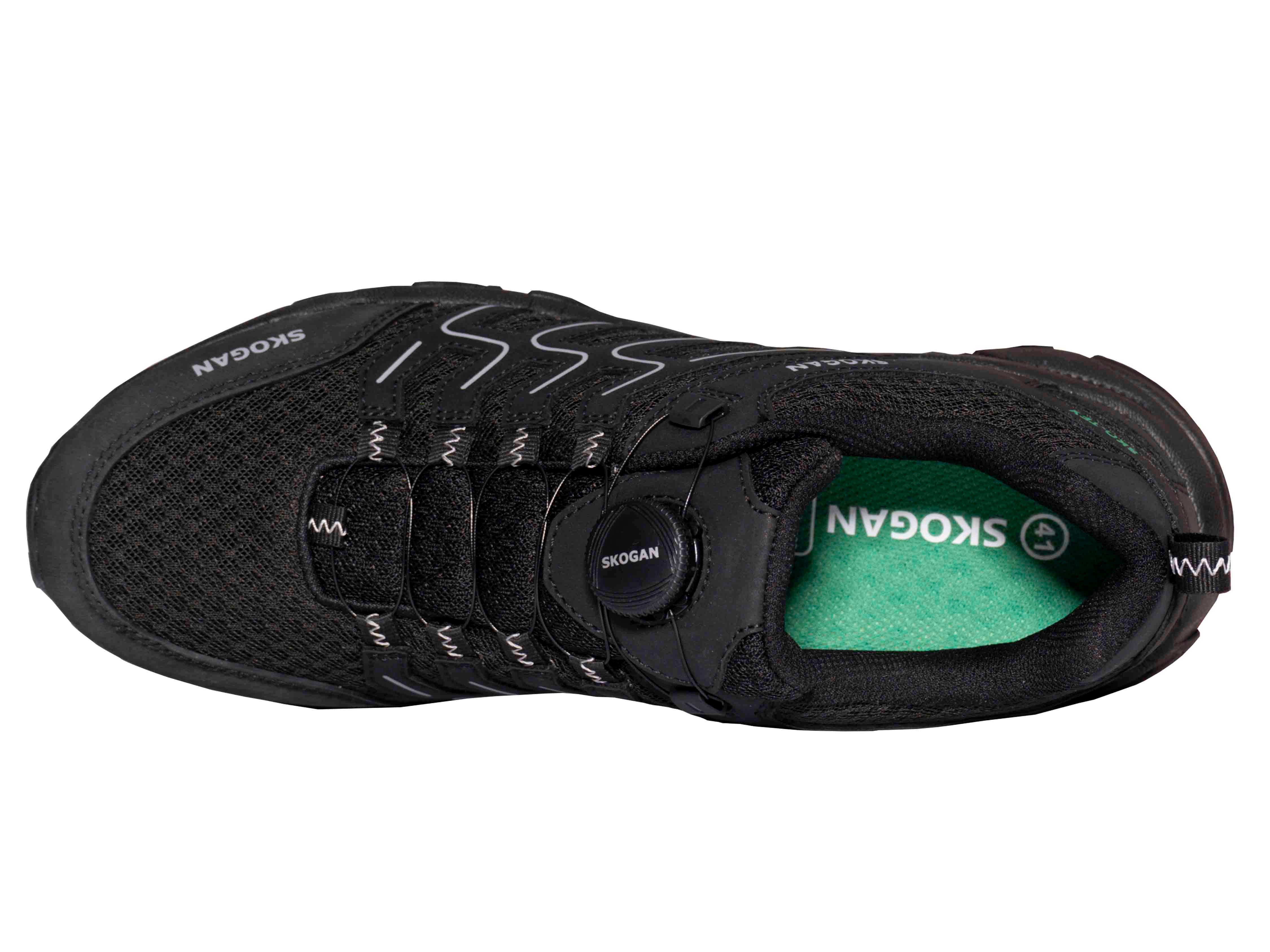 SKOGAN Skallas Outdoor Schuh mit Drehverschluss black Outdoorschuh