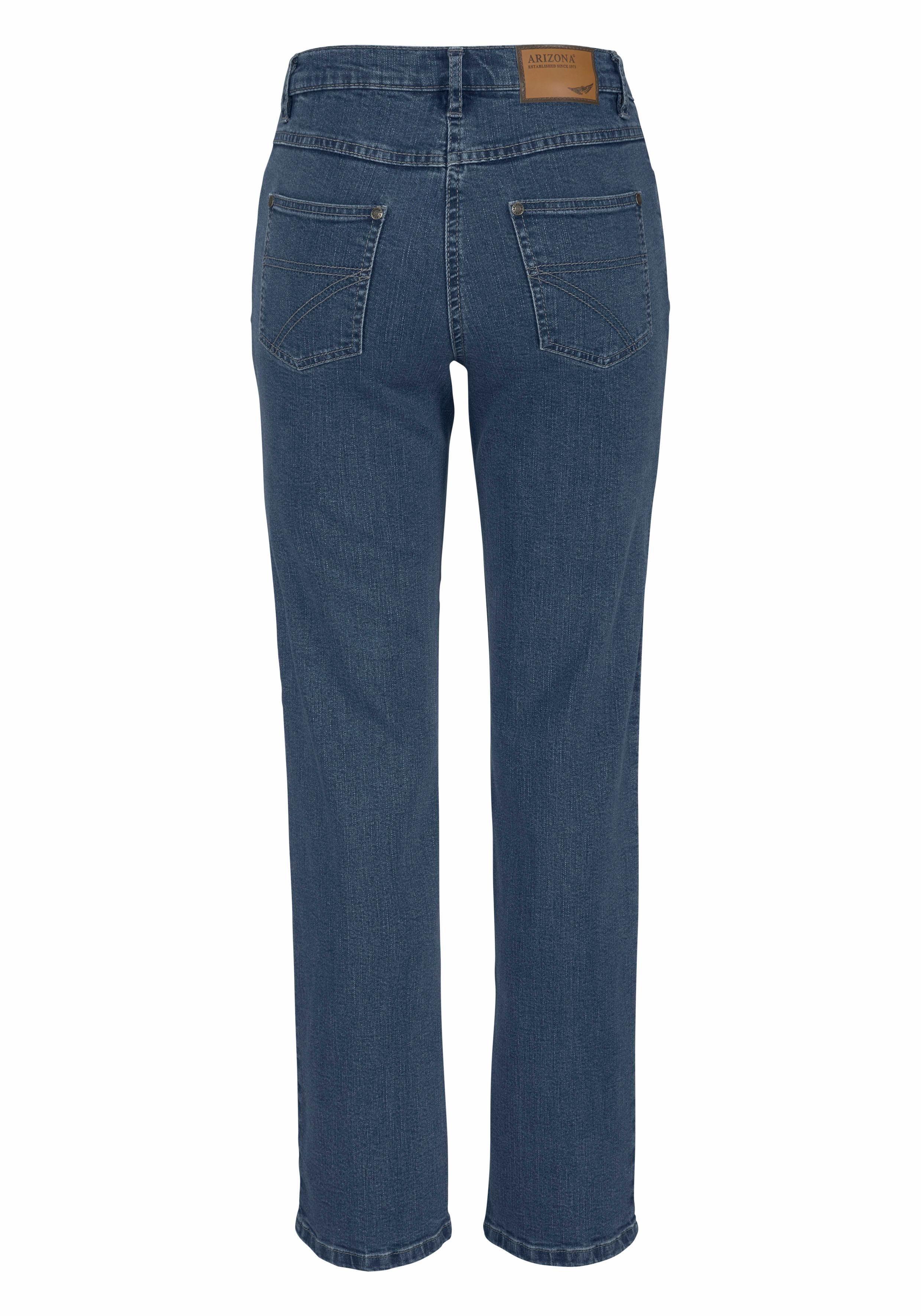 Jeans blue-stone High Waist Gerade Annett Arizona