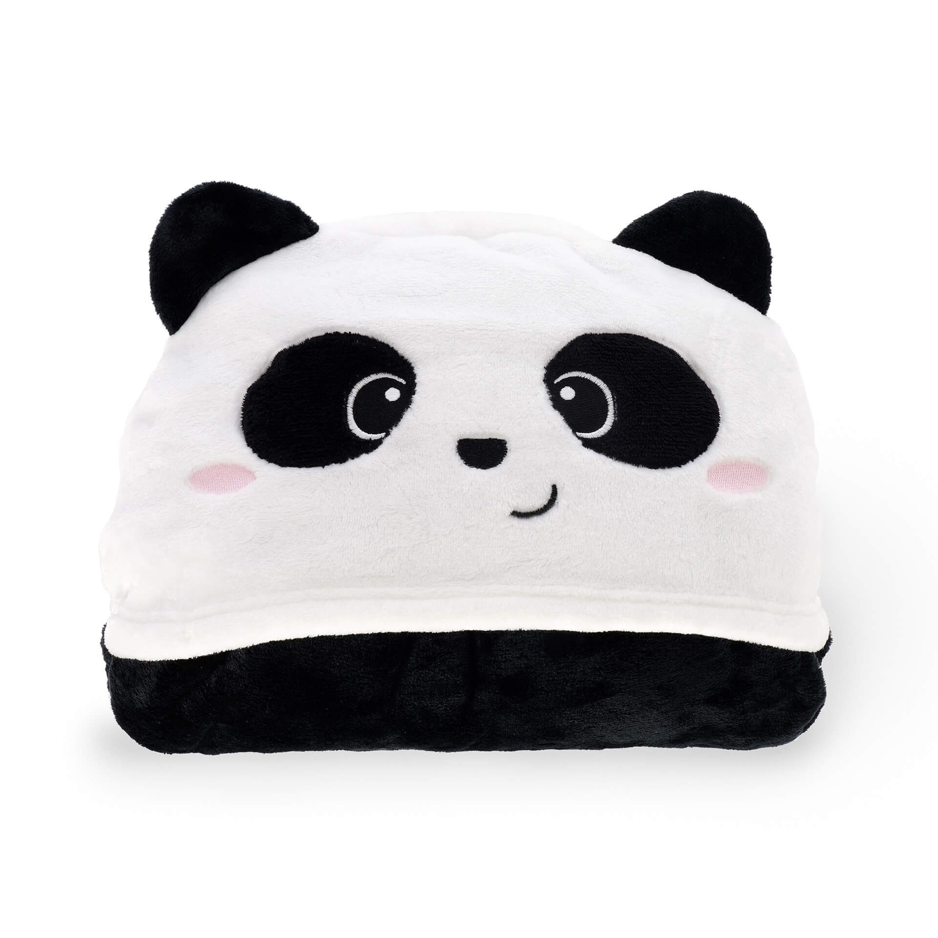 Legami Dekokissen Decke Mit Kapuze - Cosy Hugs - Panda