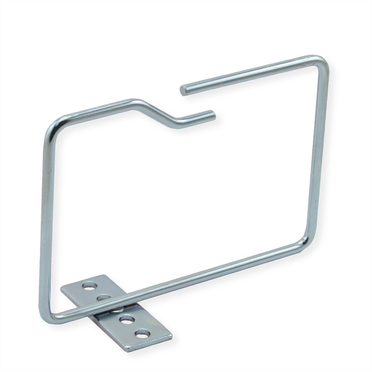 Netzwerkschrank Kabelöse, 140x100 mm, Metall