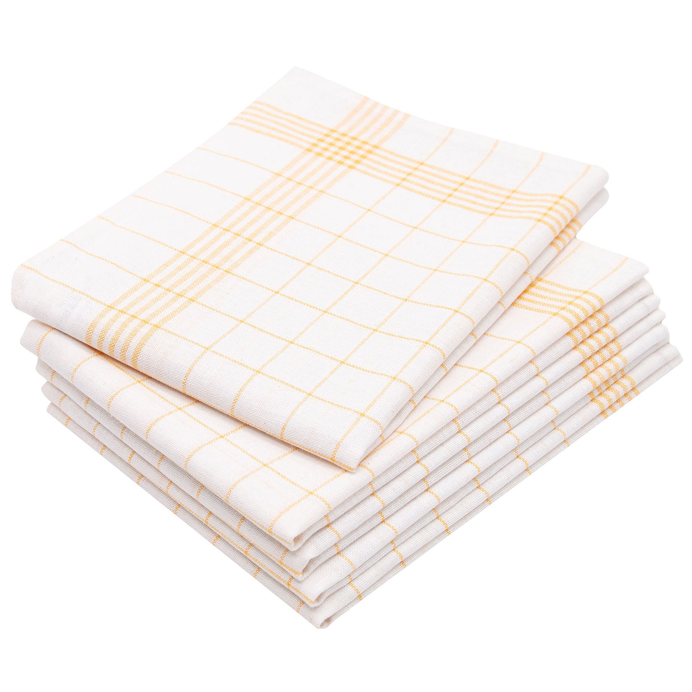 ZOLLNER Geschirrtuch, (Spar-Set, 5-tlg), 50 x 70 cm, 50% Baumwolle, 50% Lei günstig online kaufen