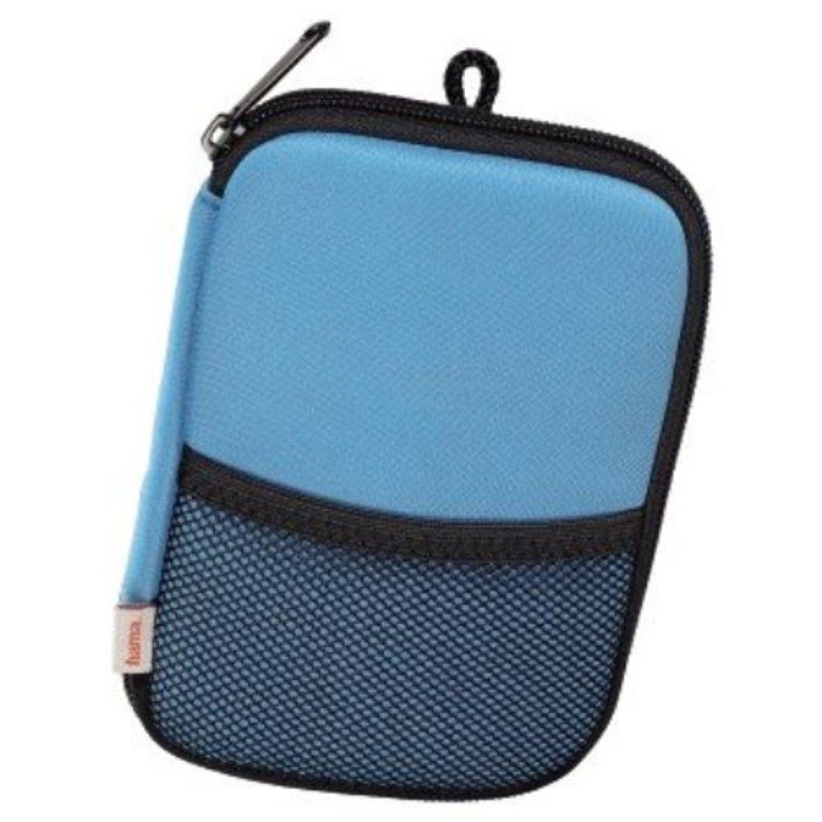 Hama Etui Hama Card-Case Speicherkarten-Tasche Blau, Etui für 5 Speicherkarten, USB-Sticks, Batterien mit Gürtelschlaufe – Bild 3 von 3