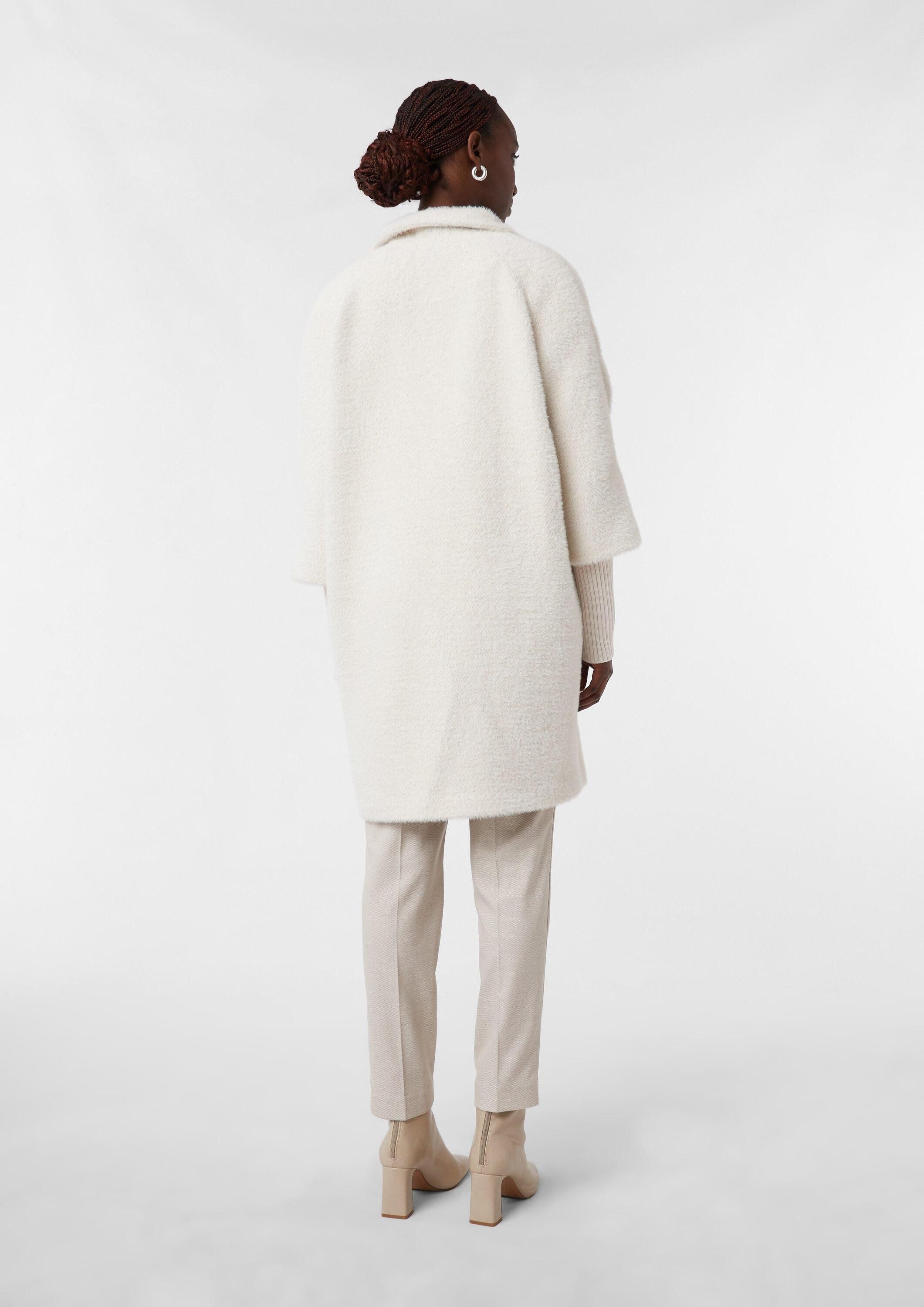 comma Funktionsmantel Outdoor-Mantel Langfloriger weicher Mantel im Cape-St günstig online kaufen