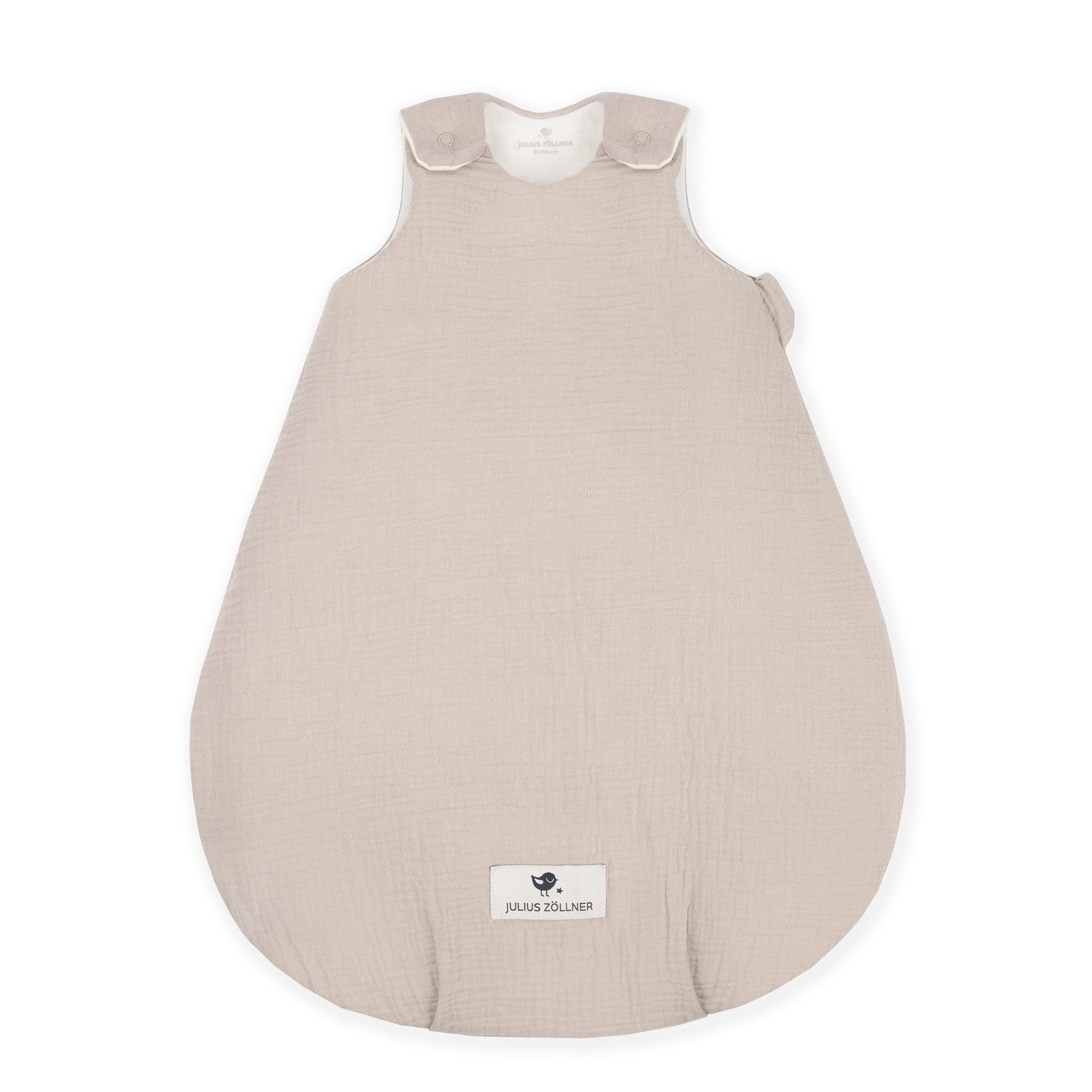 Julius Zöllner Babyschlafsack Musselin, umlaufender seitlicher Reißverschluss