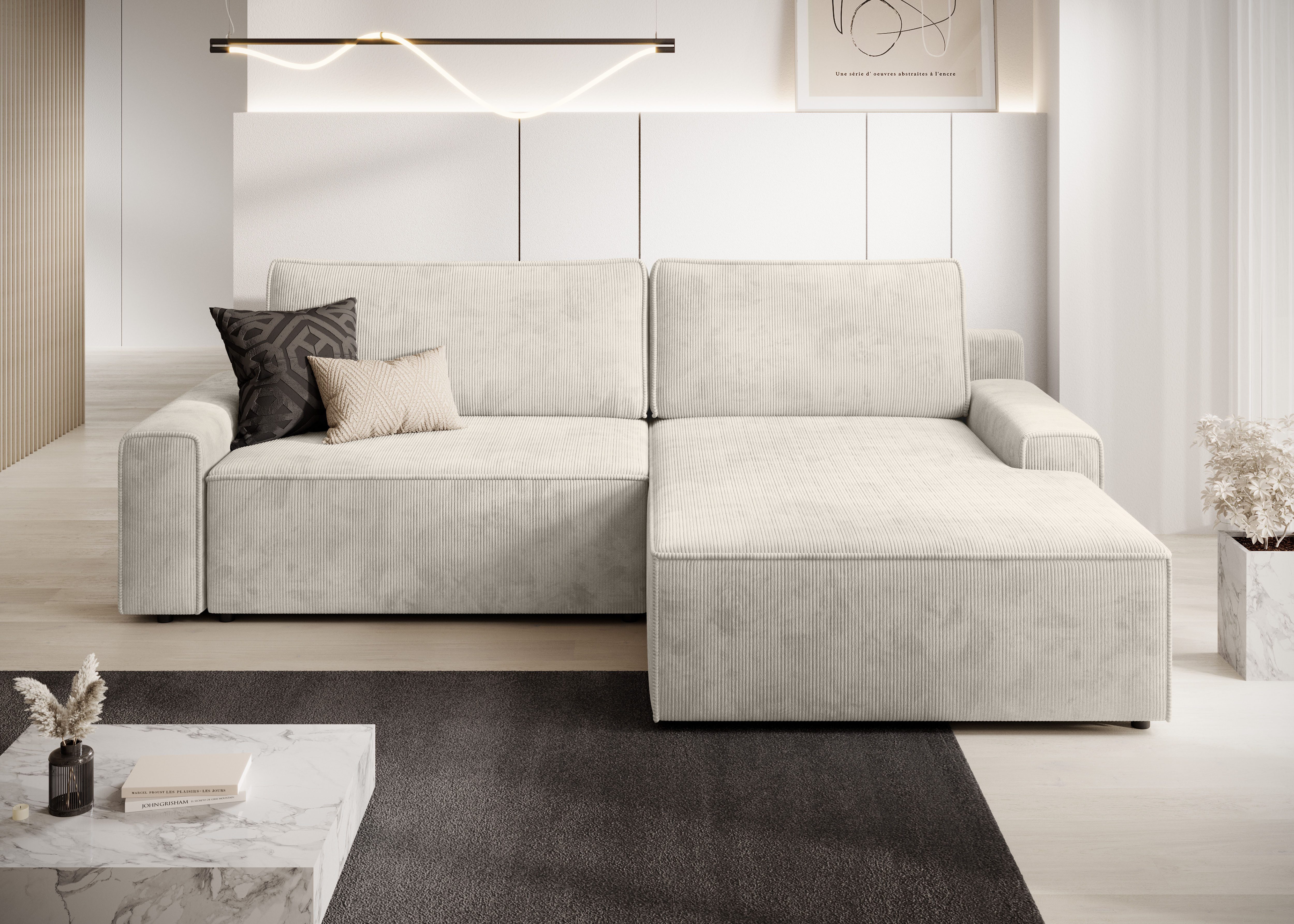 TRENDMANUFAKTUR Ecksofa Challenge, Schlafsofa mit Bettkasten, günstig online kaufen