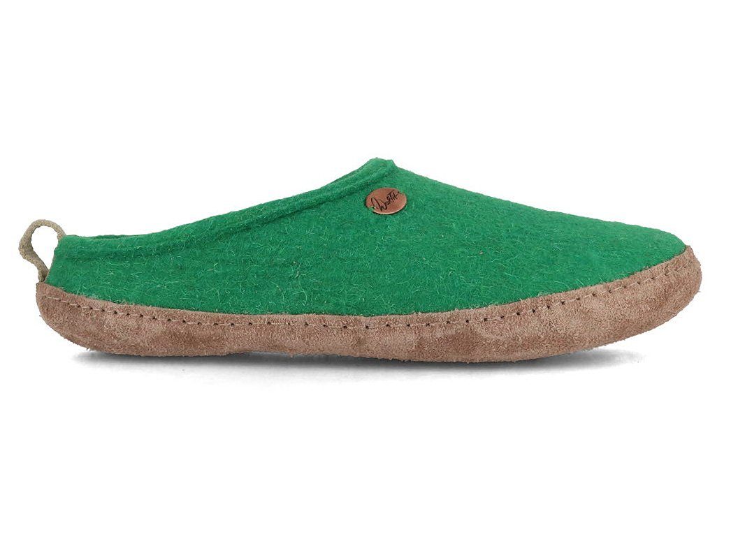WoolFit Tundra Pantoffel für alle Jahreszeiten Hausschuh besonders leicht und flexibel