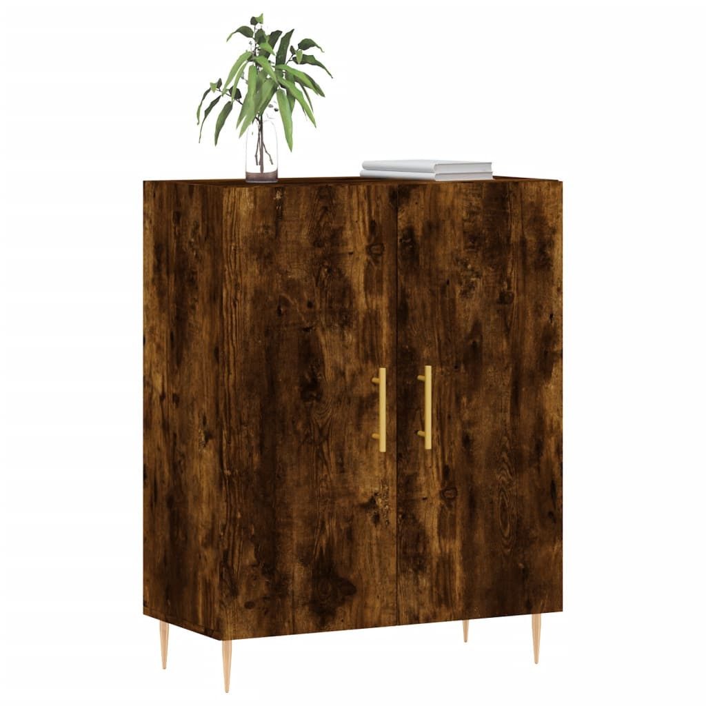 vidaXL Sideboard Sideboard Räuchereiche 69,5x34x90 cm günstig online kaufen