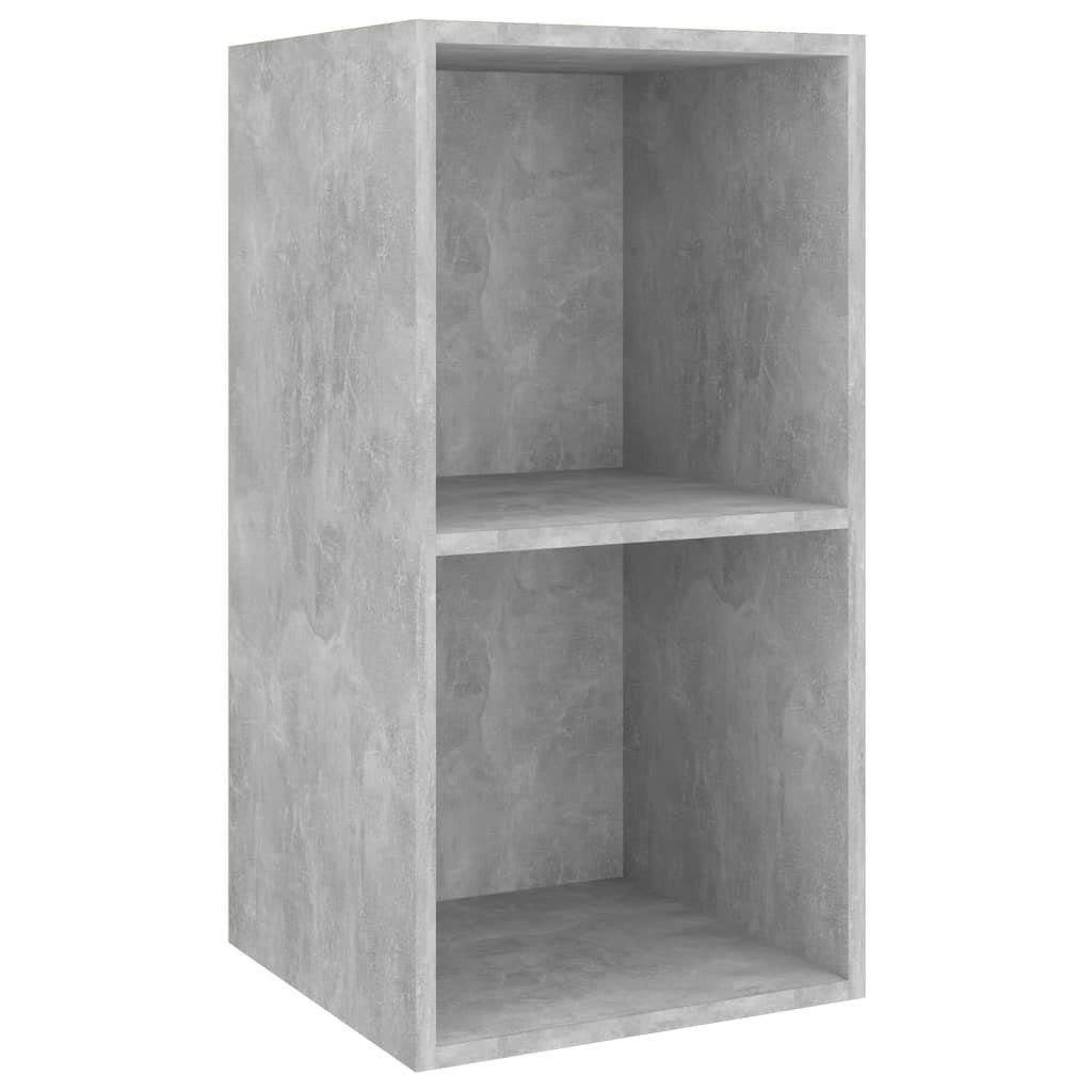 vidaXL TV-Wand TV-Wandschrank Betongrau 37x37x72 cm günstig online kaufen