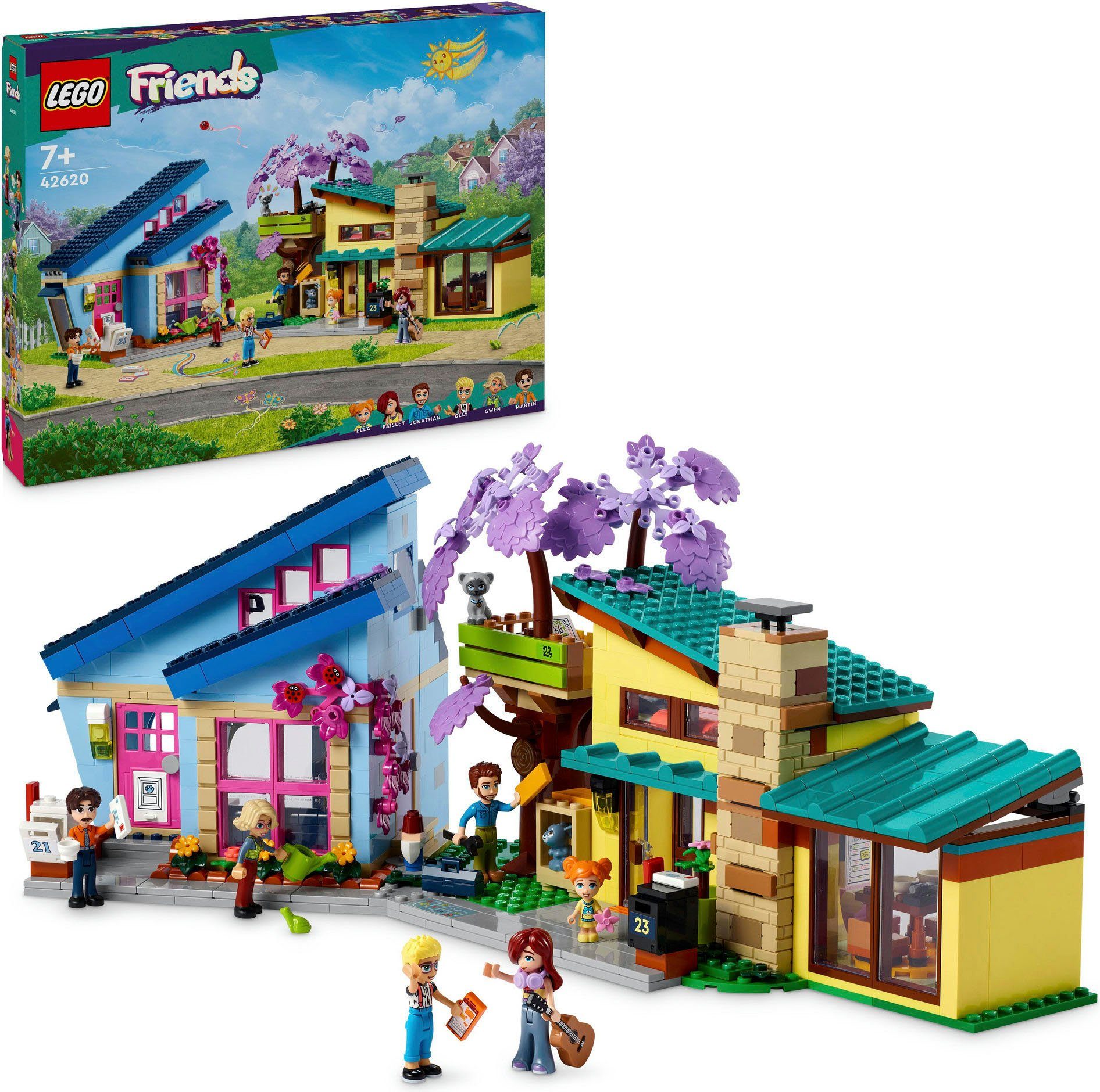 LEGO® Ollys und Paisleys Familien Haus (42620), LEGO Friends Konstruktionss günstig online kaufen