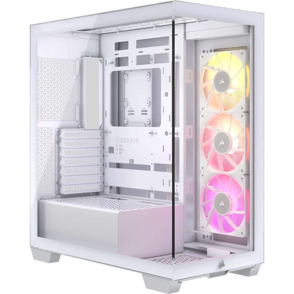 Corsair PC-Gehäuse Corsair iCUE LINK 3500X RGB Midi Tower Weiß