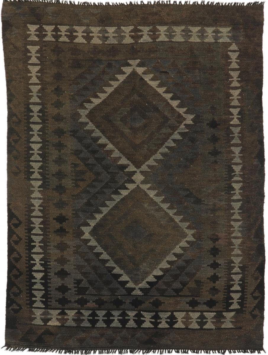 Orientteppich Kelim Afghan Heritage 145x190 Handgewebter Moderner Orientteppich, Nain Trading, rechteckig, Höhe: 3 mm | Kurzflor-Teppiche