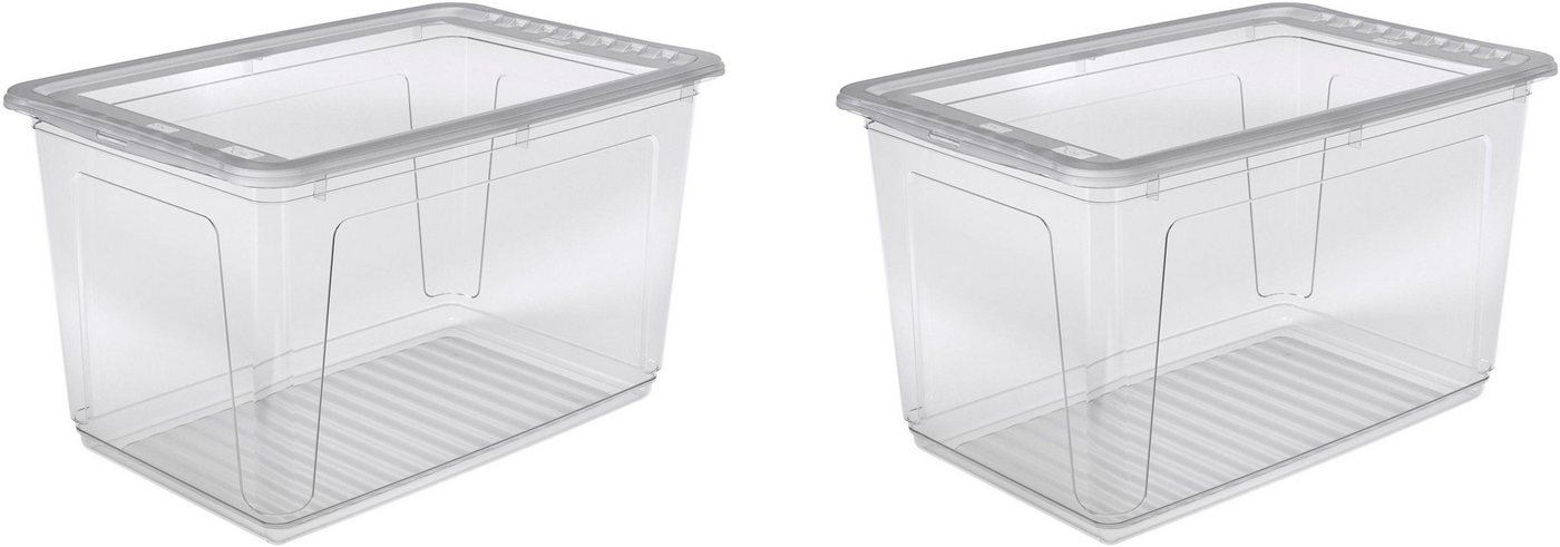 keeeper Aufbewahrungsbox bea (Set, 2 St), 2 x 52 L, mit Air Control-System