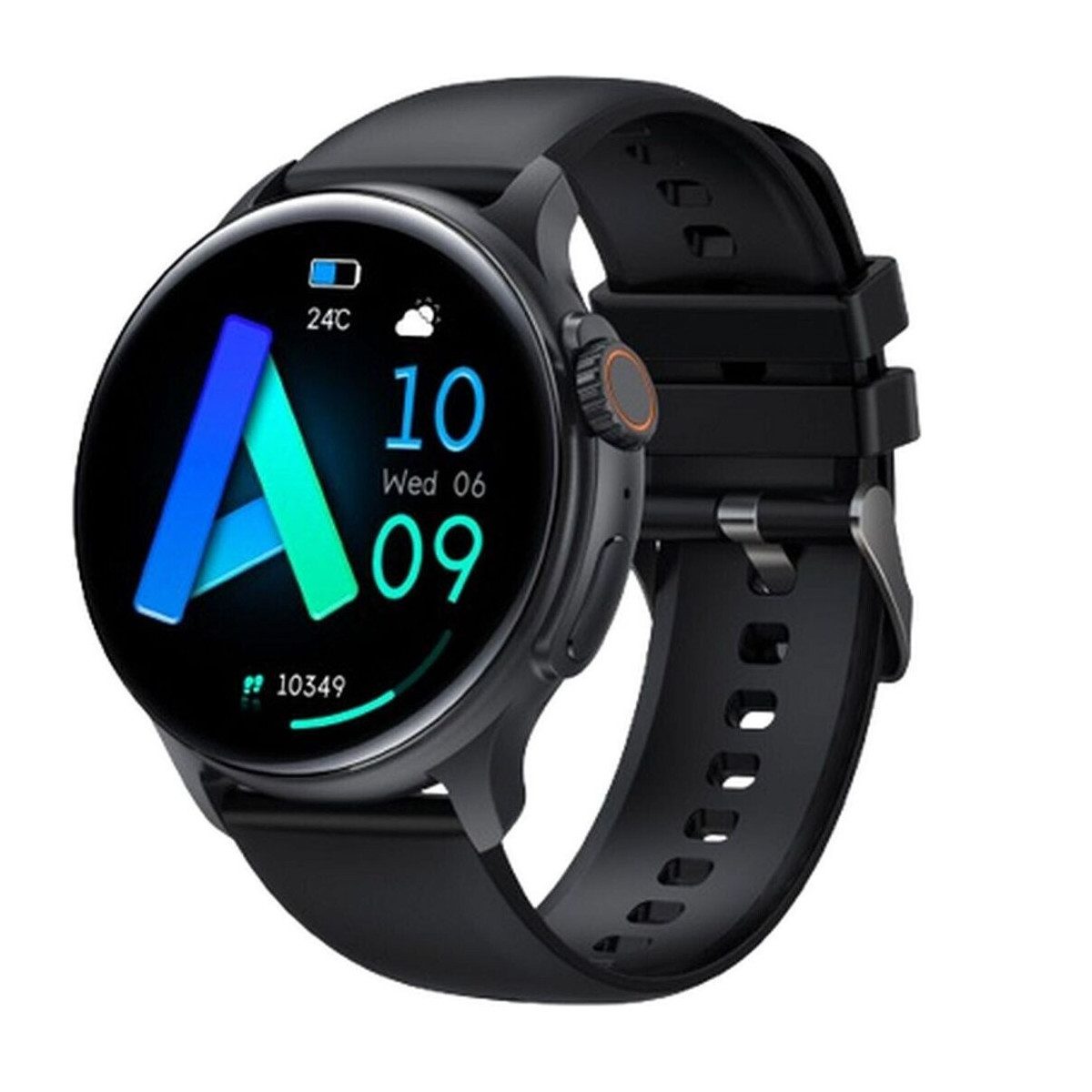 Emporia emporia Watch JOY Smartwatch (1,4 Zoll, Proprietär (herstellerspezifisch), Gesundheitstracking