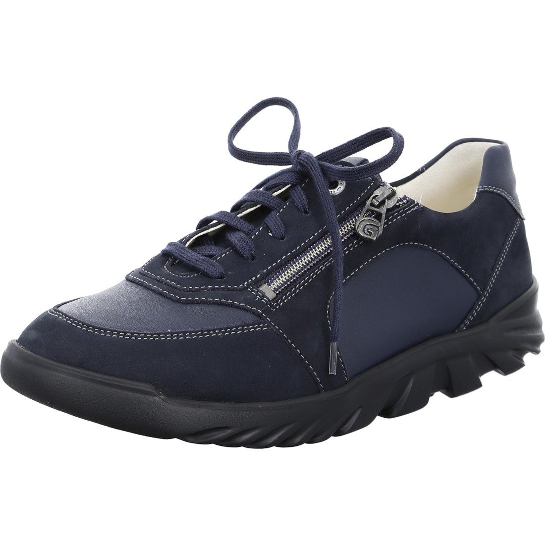 Ganter Ganter Schuhe, Sneaker Haylie - Materialmix Sneaker blau 050277