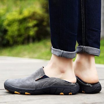 ZWY Männer Sneakers, Modische Sommer Neue Muster Bequeme High-Heel-Sandalette