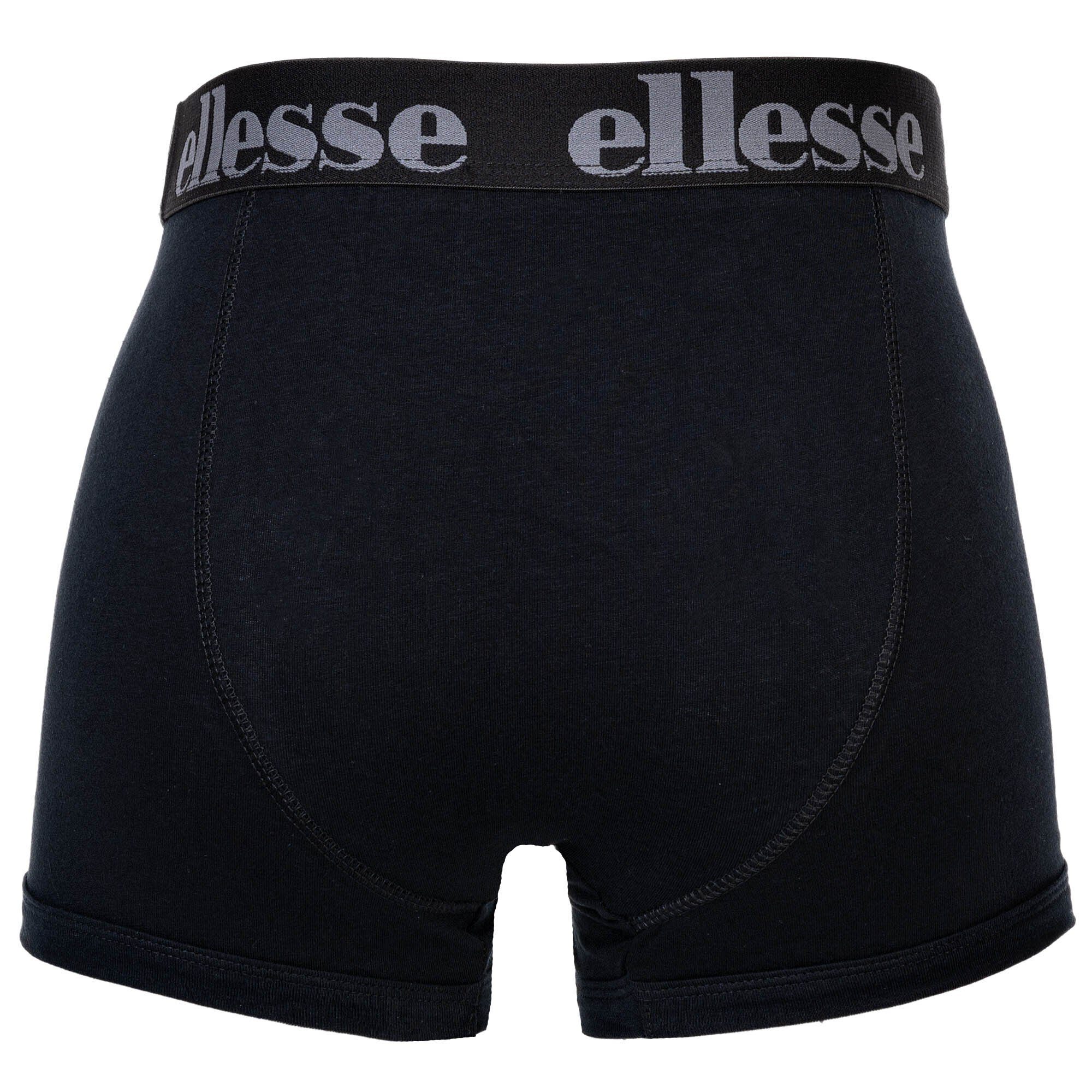 Ellesse Shorts, Boxer Pack Pack Herren 7 - 7er Schwarz/Bunt Boxer Boxer Yema