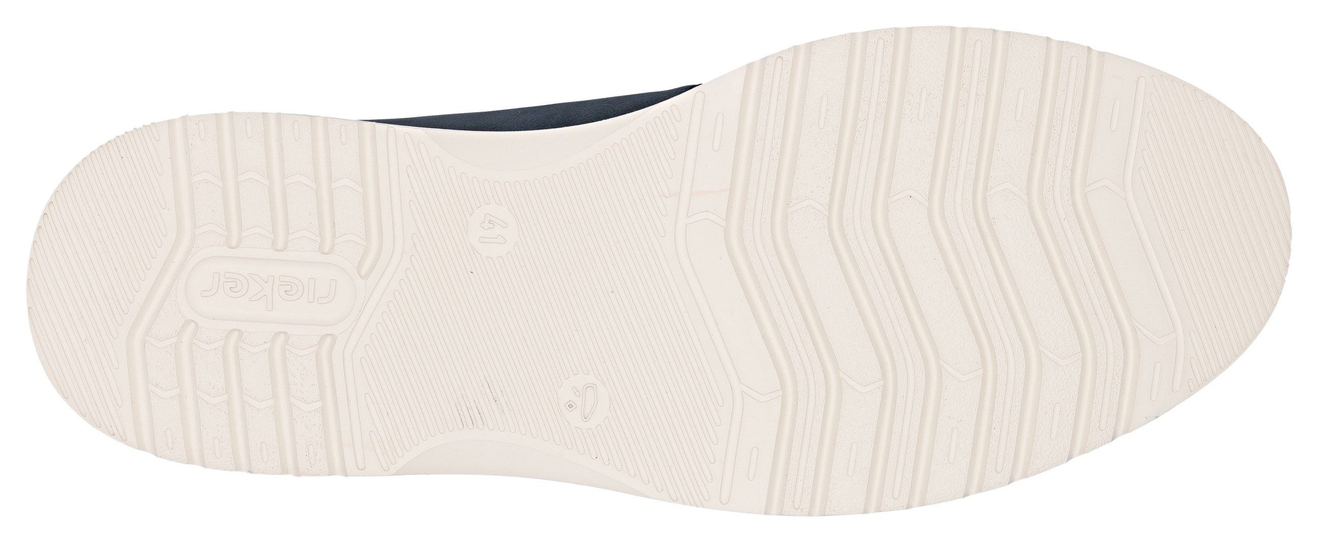 Rieker Slip-On Sneaker, Slipper, Schlupfschuh, Freizeitschuh mit praktischer Anziehlasche