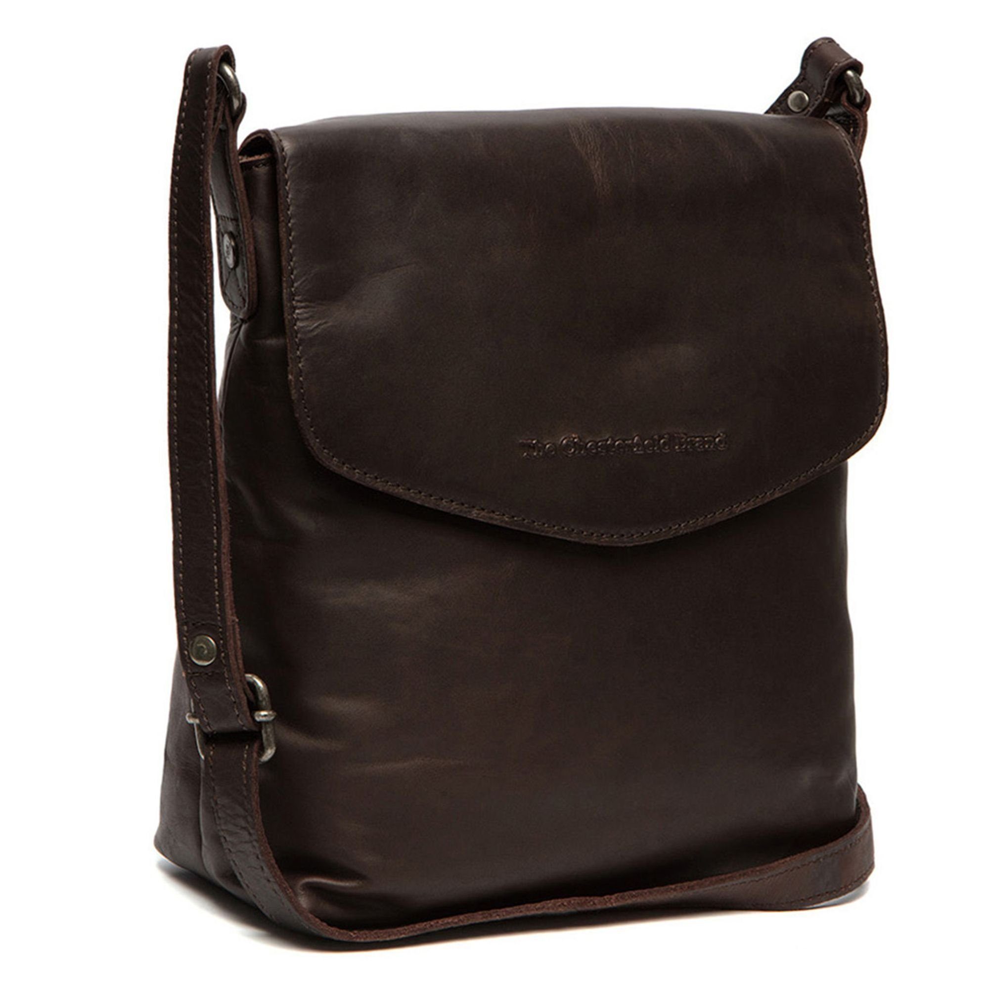 The Chesterfield Brand Andy Portafoglio In Pelle Wax Pull Up Con Protezione RFID - Marrone, 10x13x2 Cm