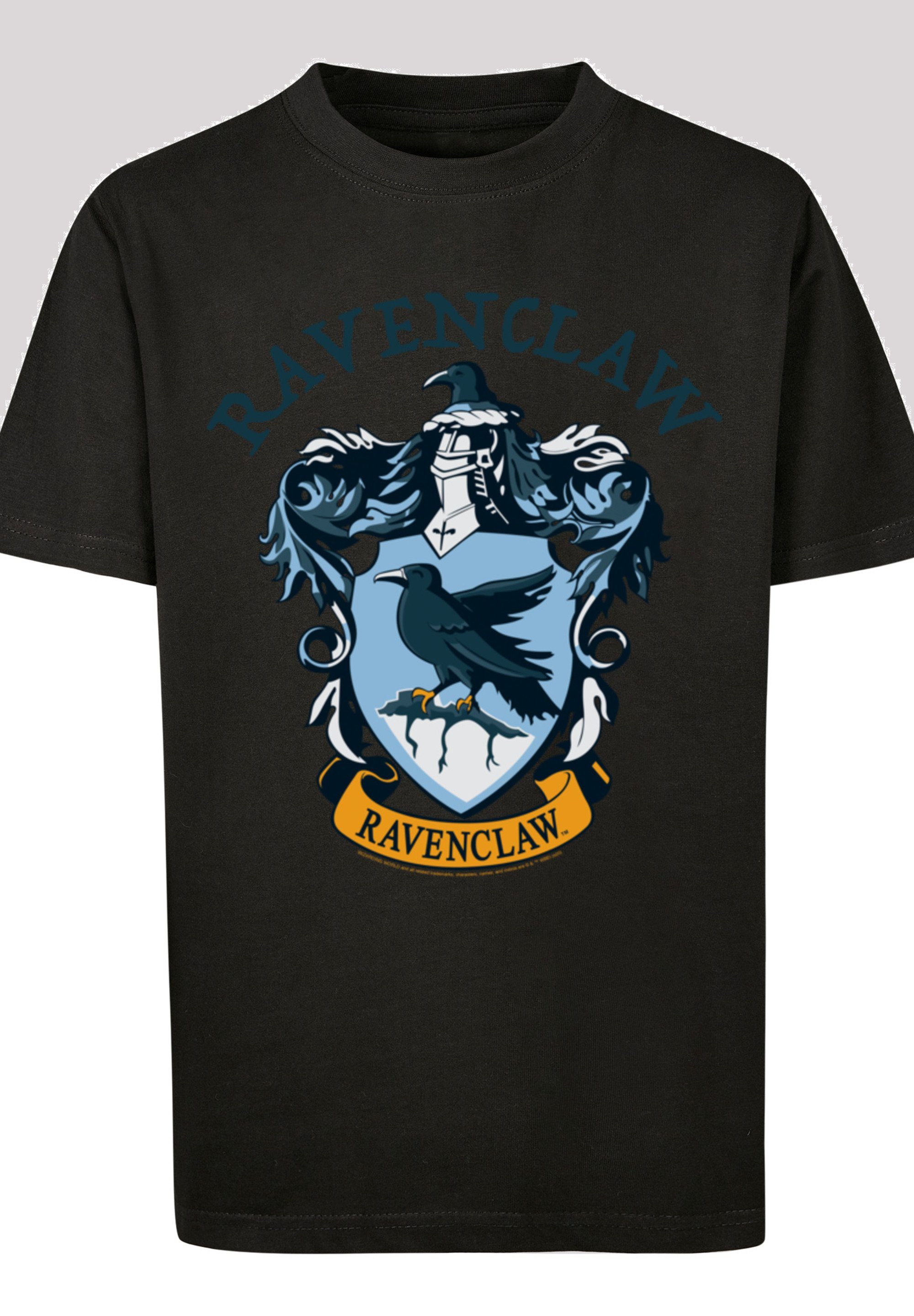 F4NT4STIC Kurzarmshirt Kinder Harry Potter Ravenclaw Crest with Kids Basic Tee (1-tlg) black